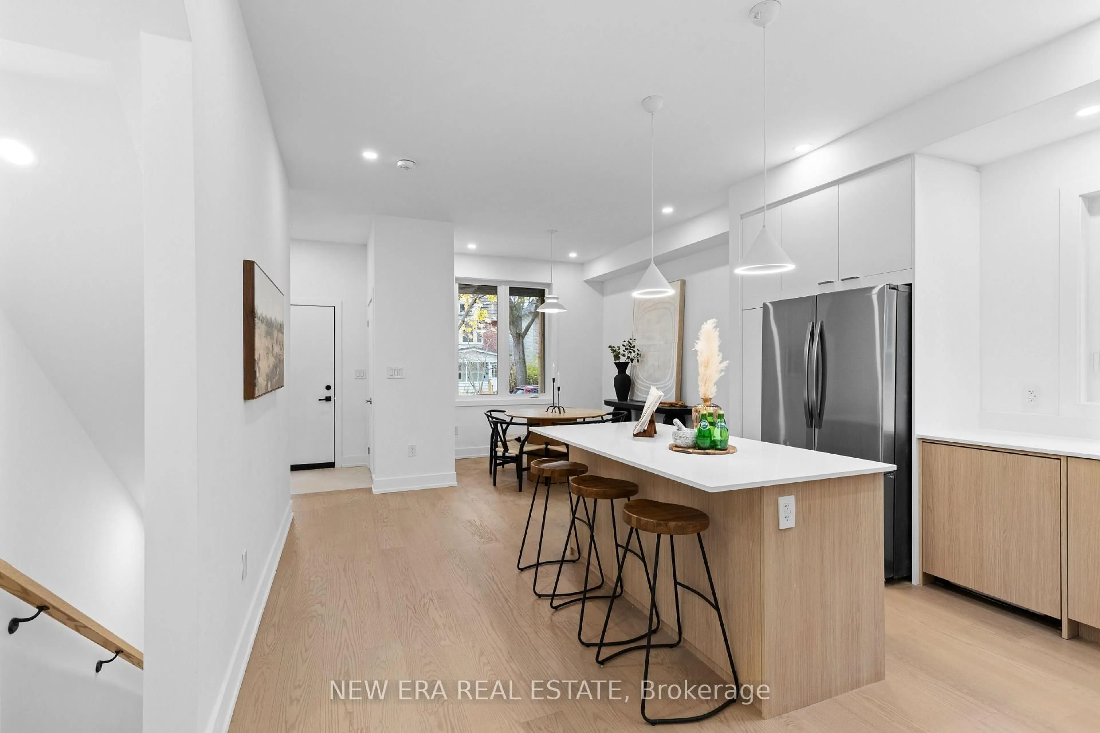 Open concept kitchen, unknown for 148 Rhodes Ave, Toronto Ontario M4L 3A1