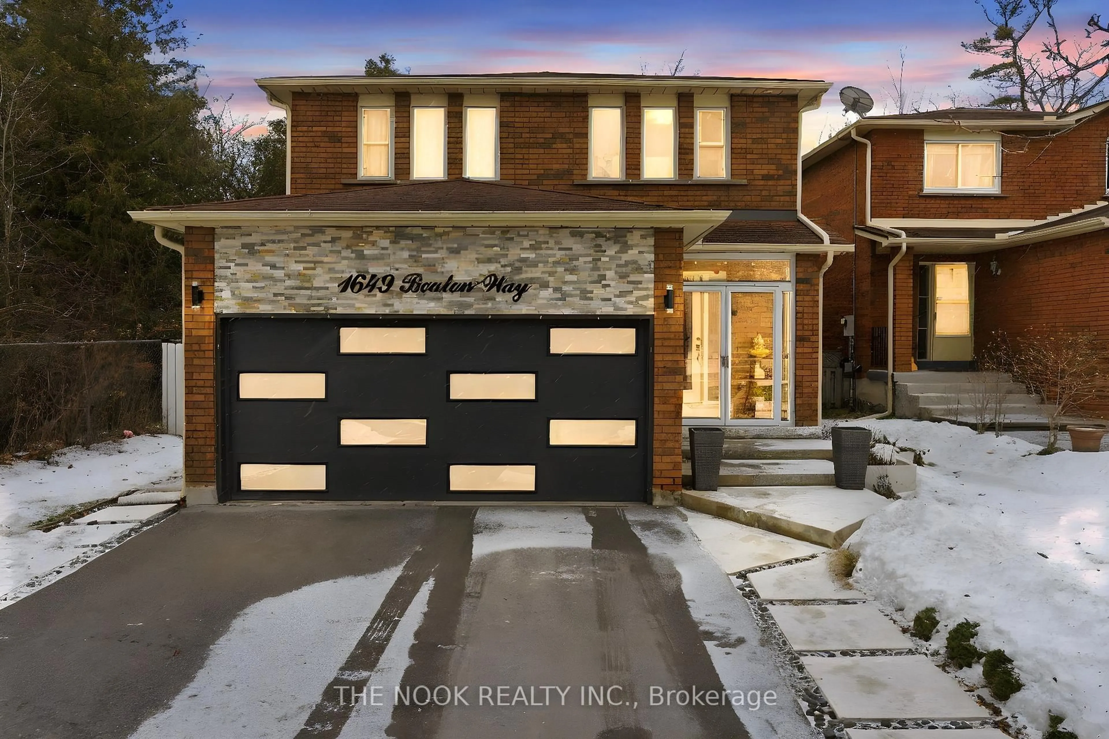 Home with brick exterior material, street for 1649 Beaton Way, Pickering Ontario L1X 1X7