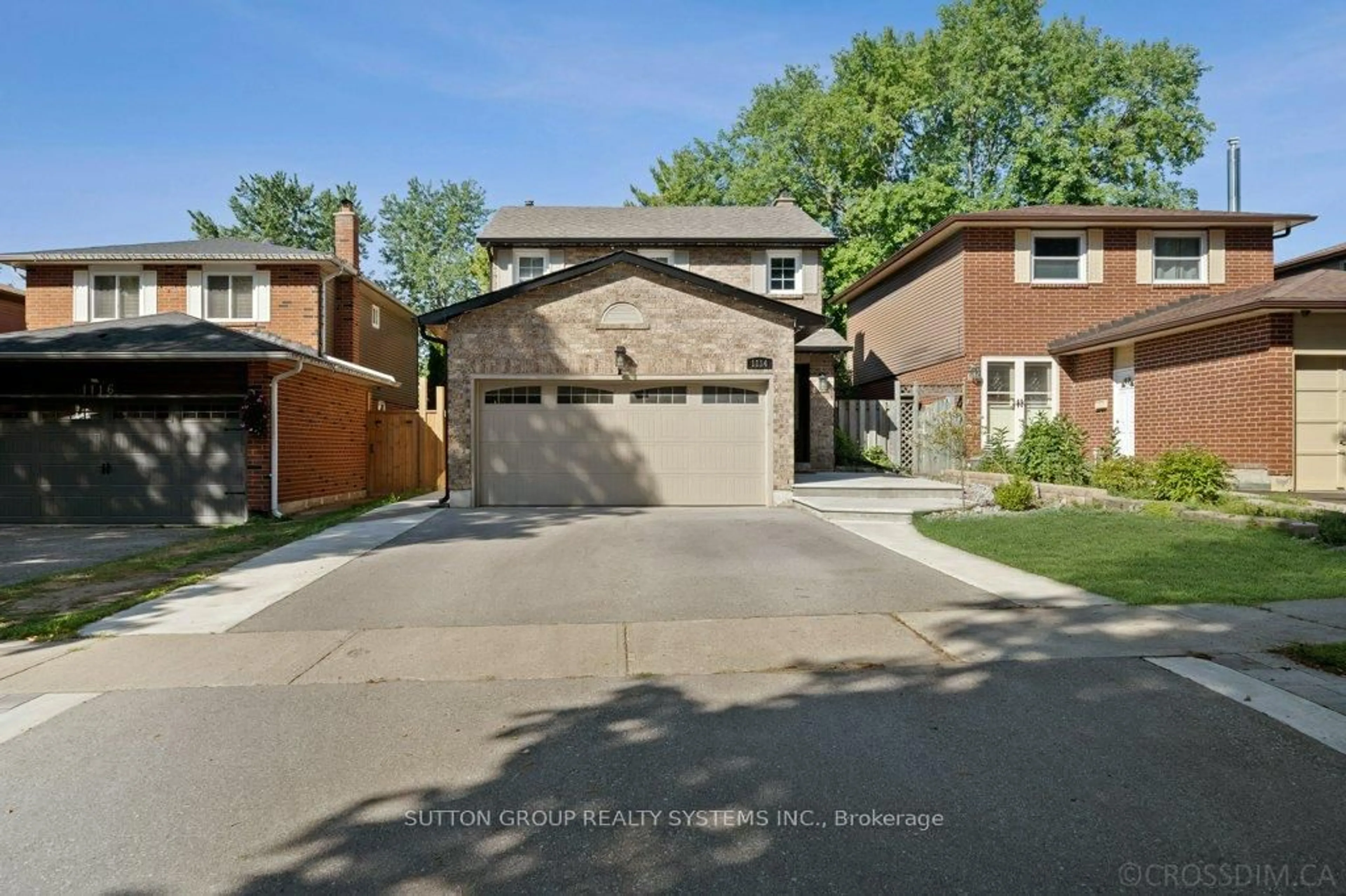 Home with brick exterior material, street for 1114 Cedarcroft Cres, Pickering Ontario L1X 1R5