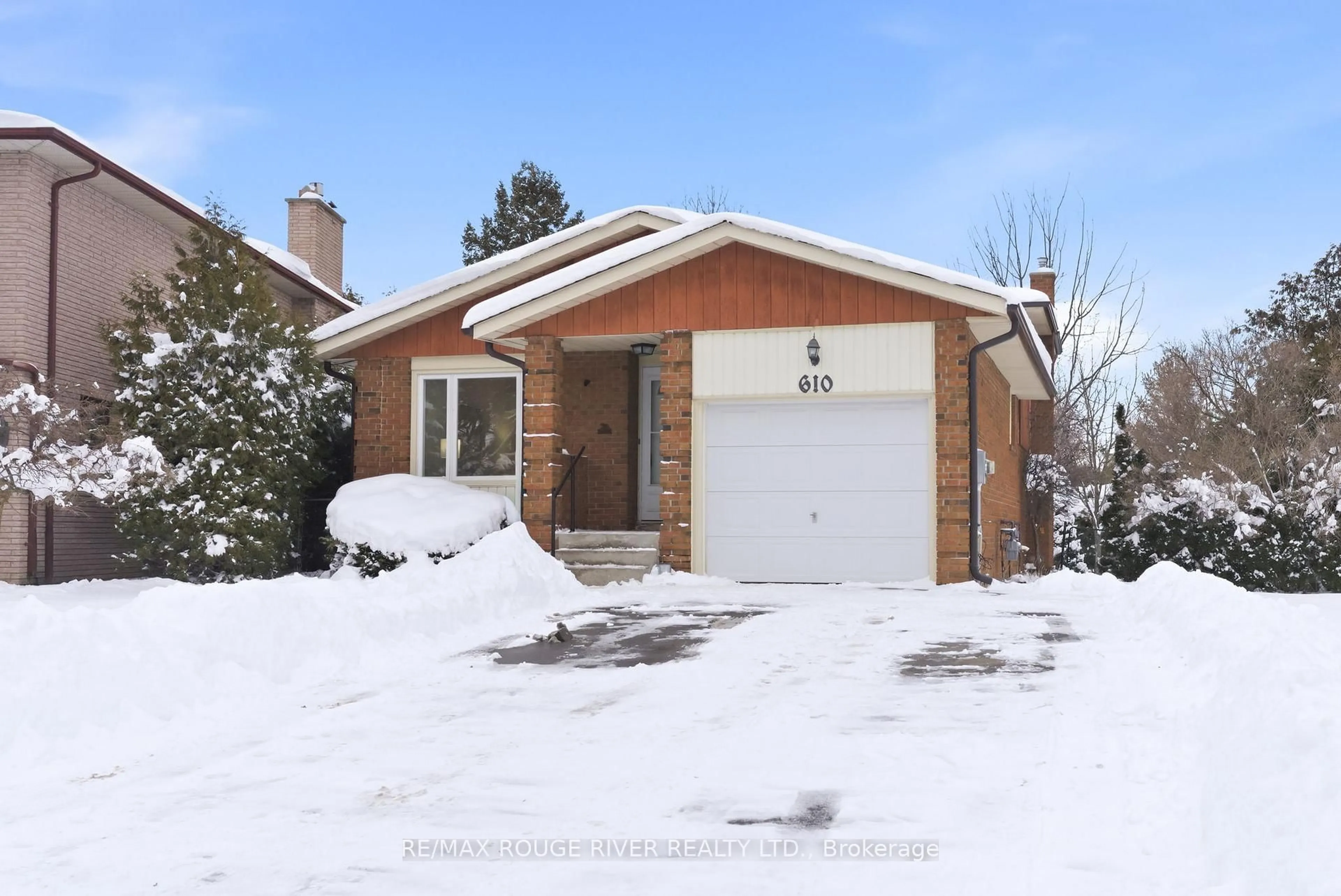 Home with brick exterior material, street for 610 Bermuda Crt, Oshawa Ontario L1J 6J6