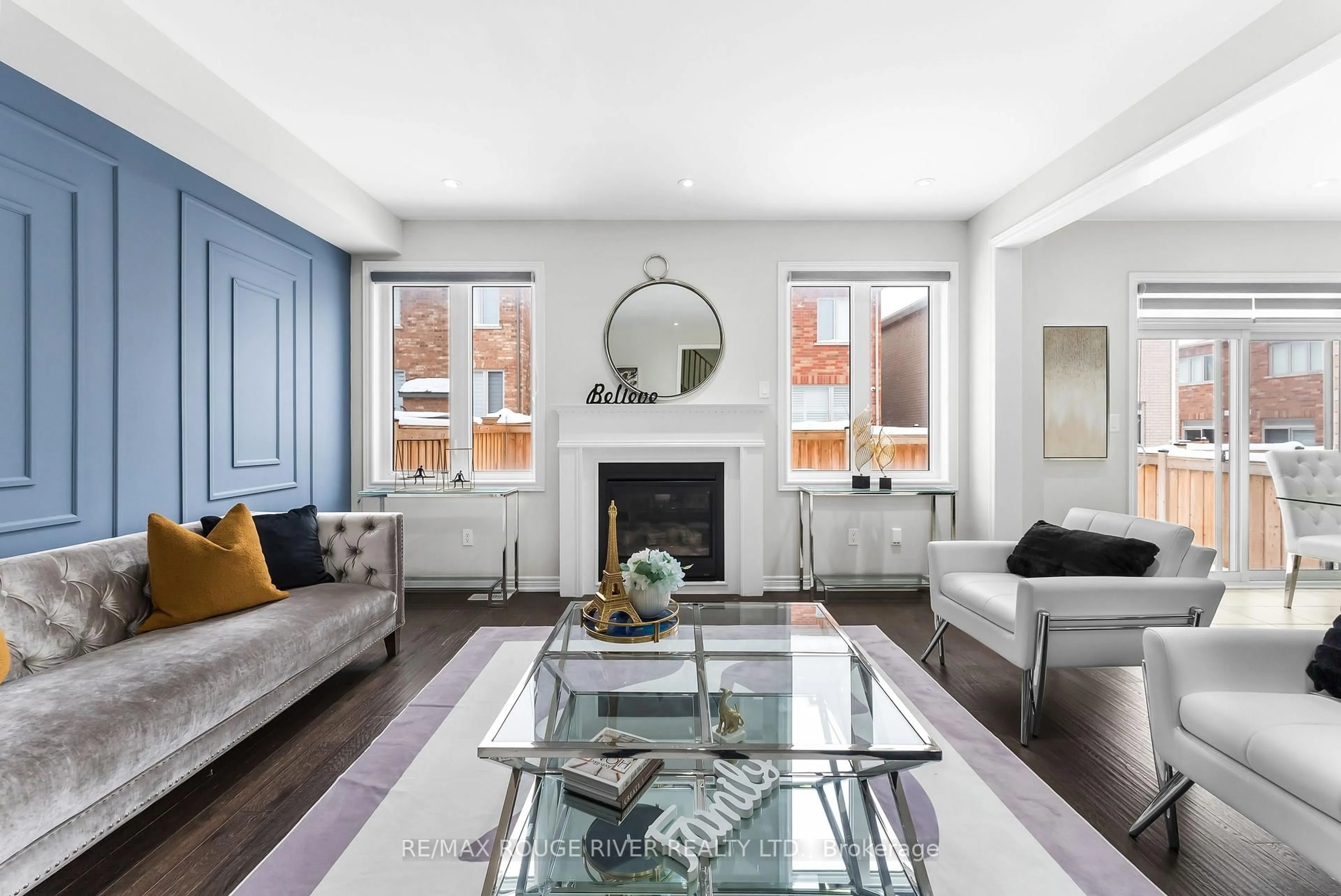 Living room with furniture, unknown for 1137 Enchanted Cres, Pickering Ontario L1X 0H1