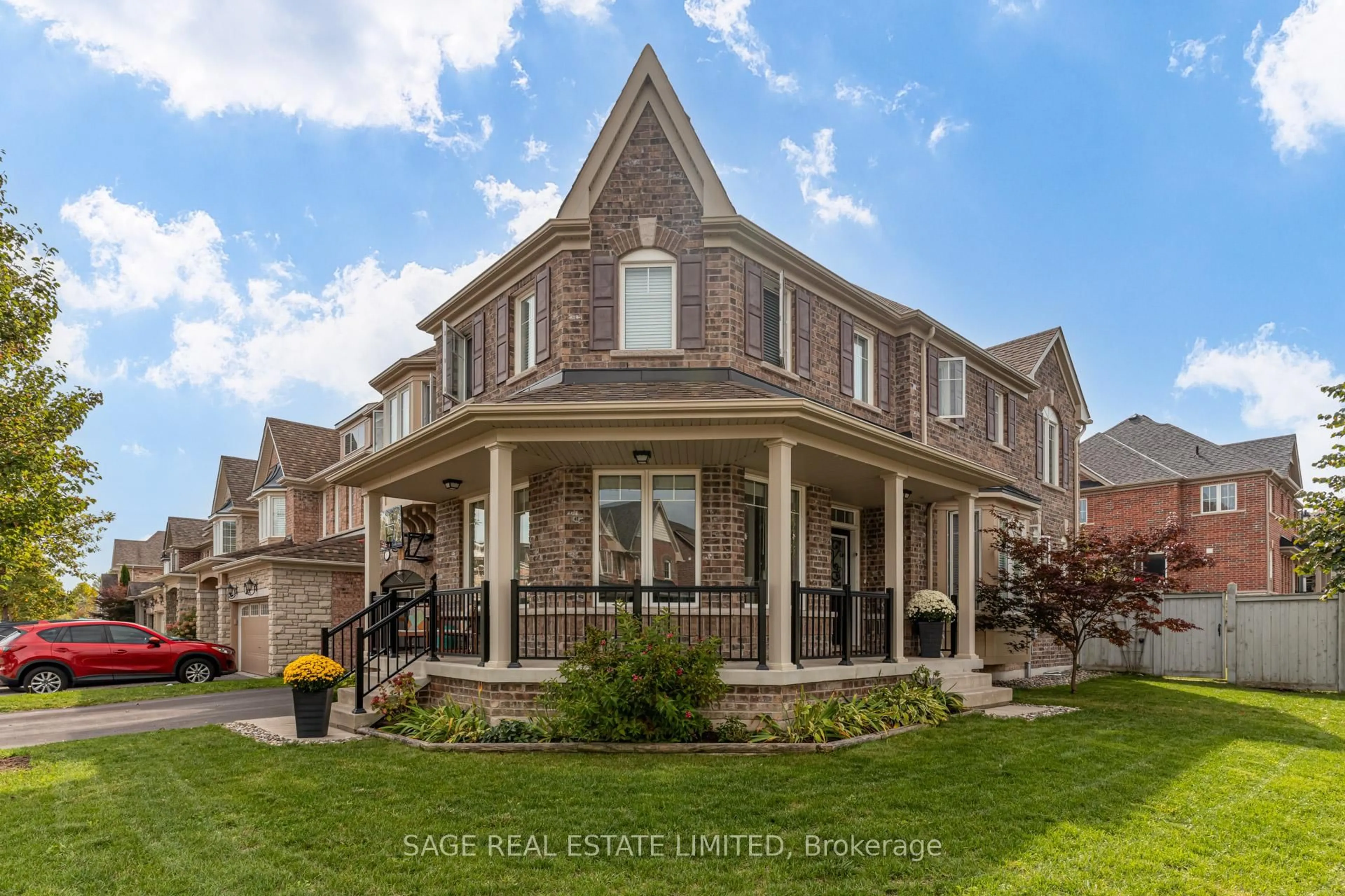 Home with brick exterior material, street for 43 Bignell Cres, Ajax Ontario L1Z 0P7