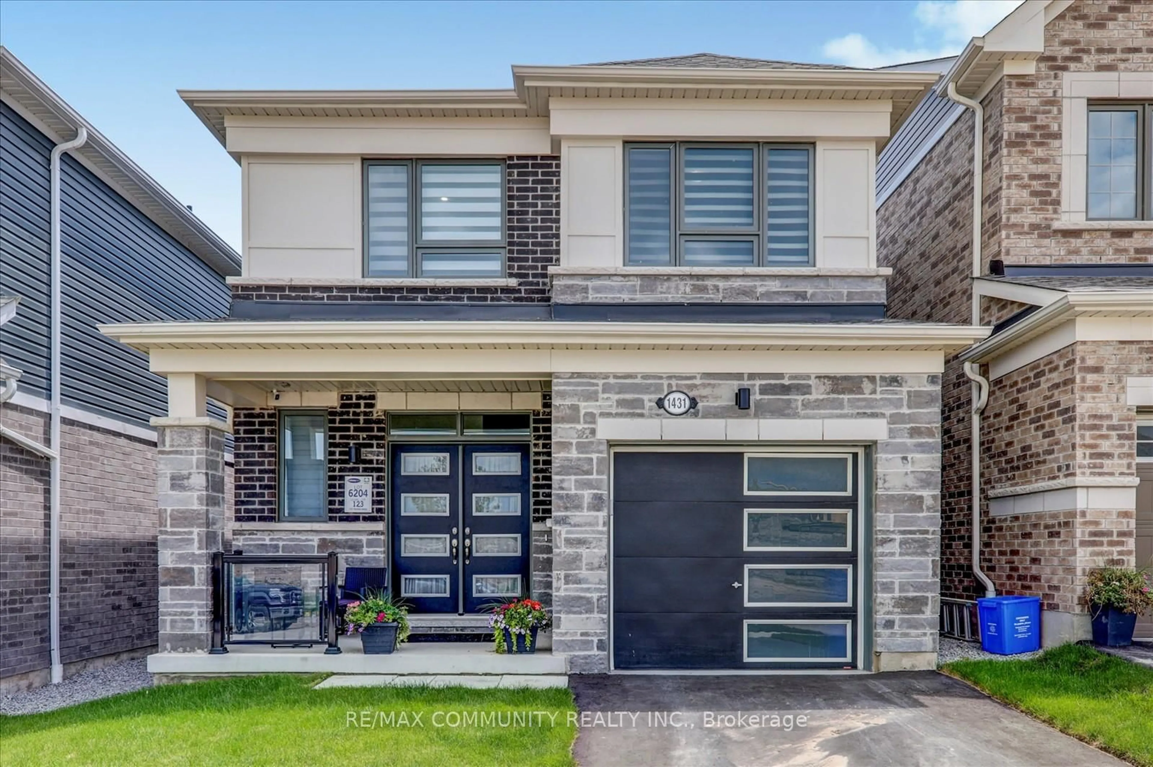 Home with brick exterior material, street for 1431 Kerrydale Ave, Pickering Ontario L1X 0M9