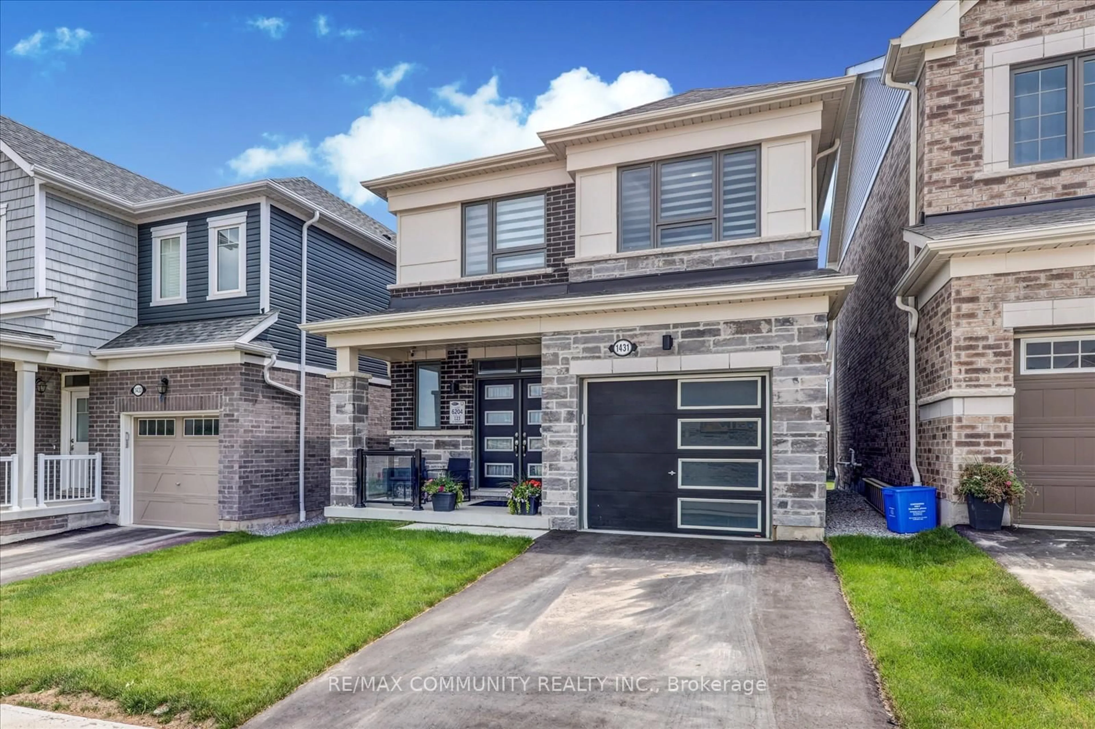 Home with brick exterior material, street for 1431 Kerrydale Ave, Pickering Ontario L1X 0M9