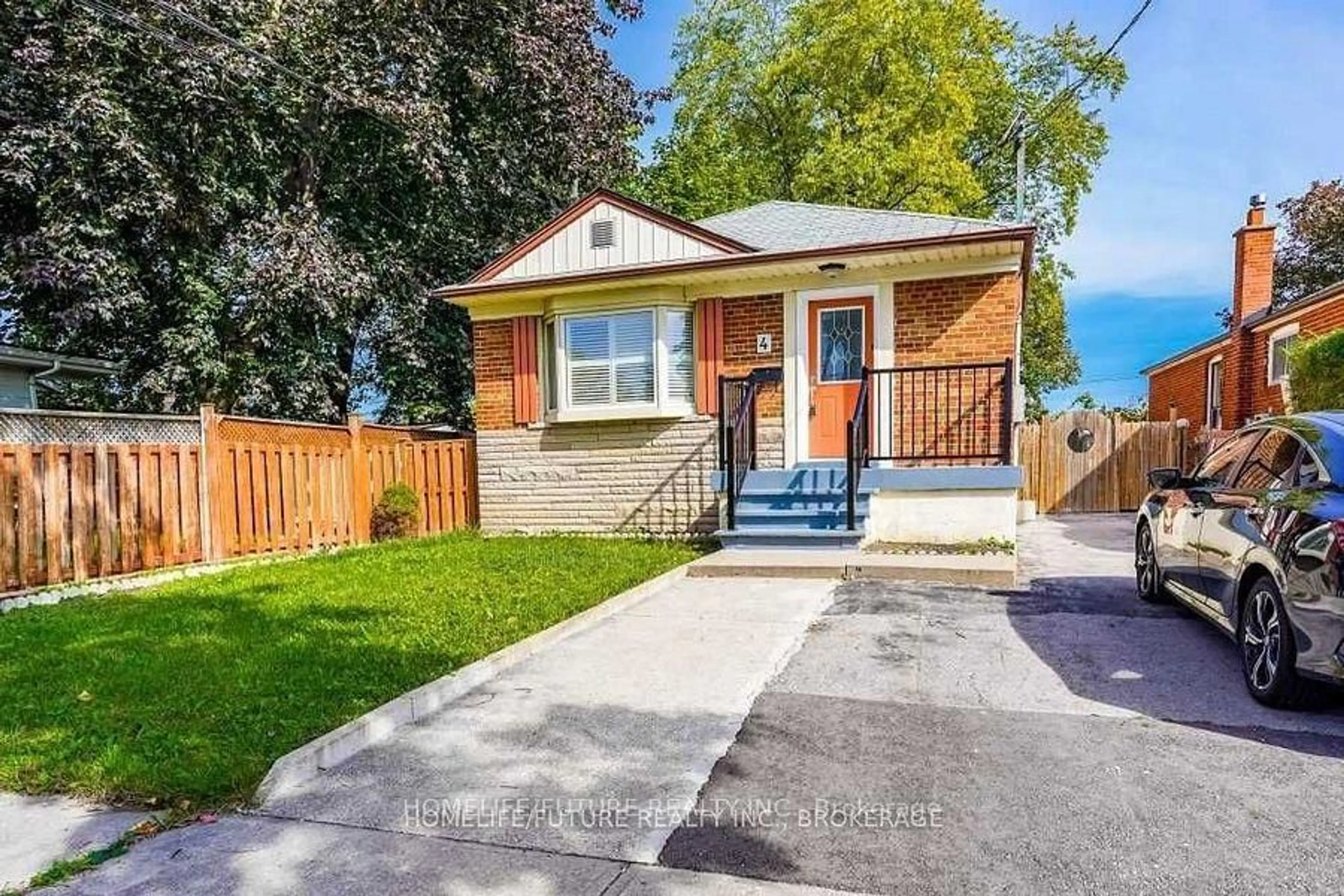 Home with brick exterior material, street for 4 Gully Dr, Toronto Ontario M1K 4W2