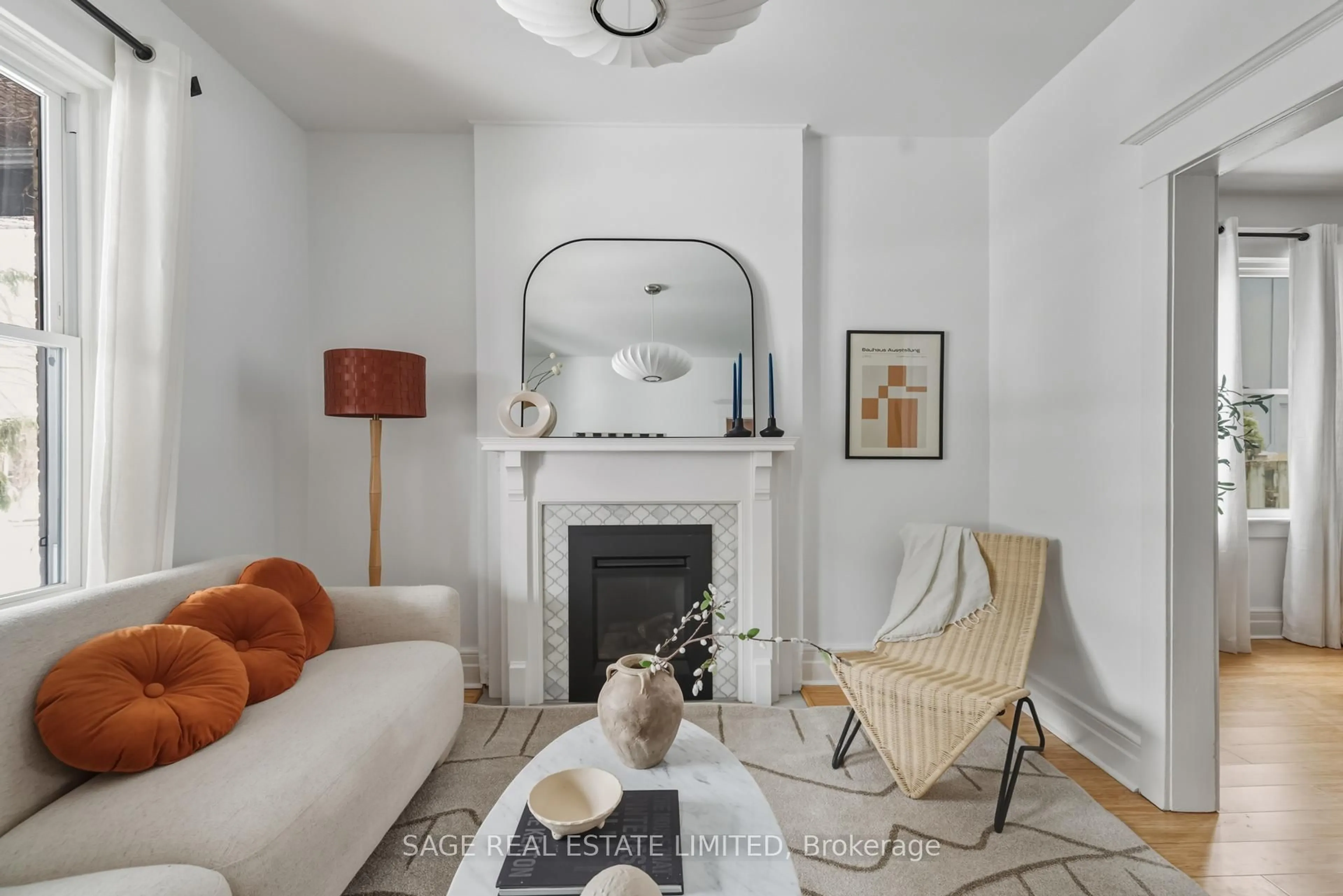 Living room with furniture, unknown for 119 Woodfield Rd, Toronto Ontario M4L 2W5