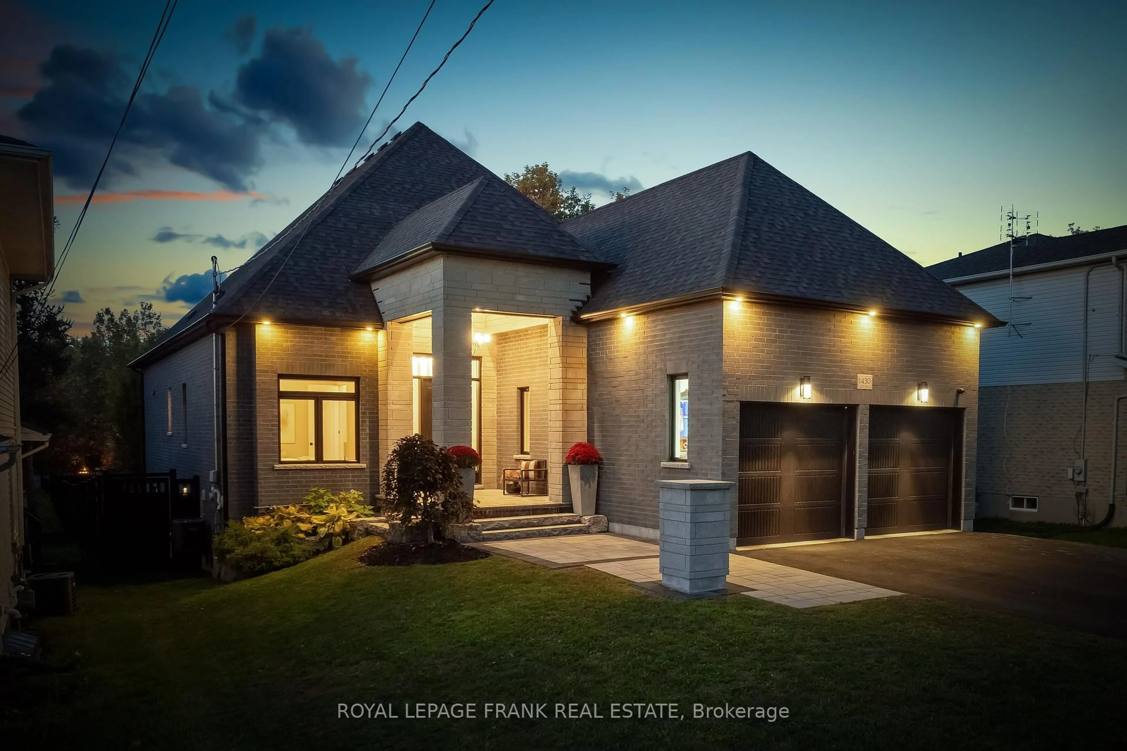 Home with brick exterior material, street for 1430 Nash Rd, Clarington Ontario L1E 2K1