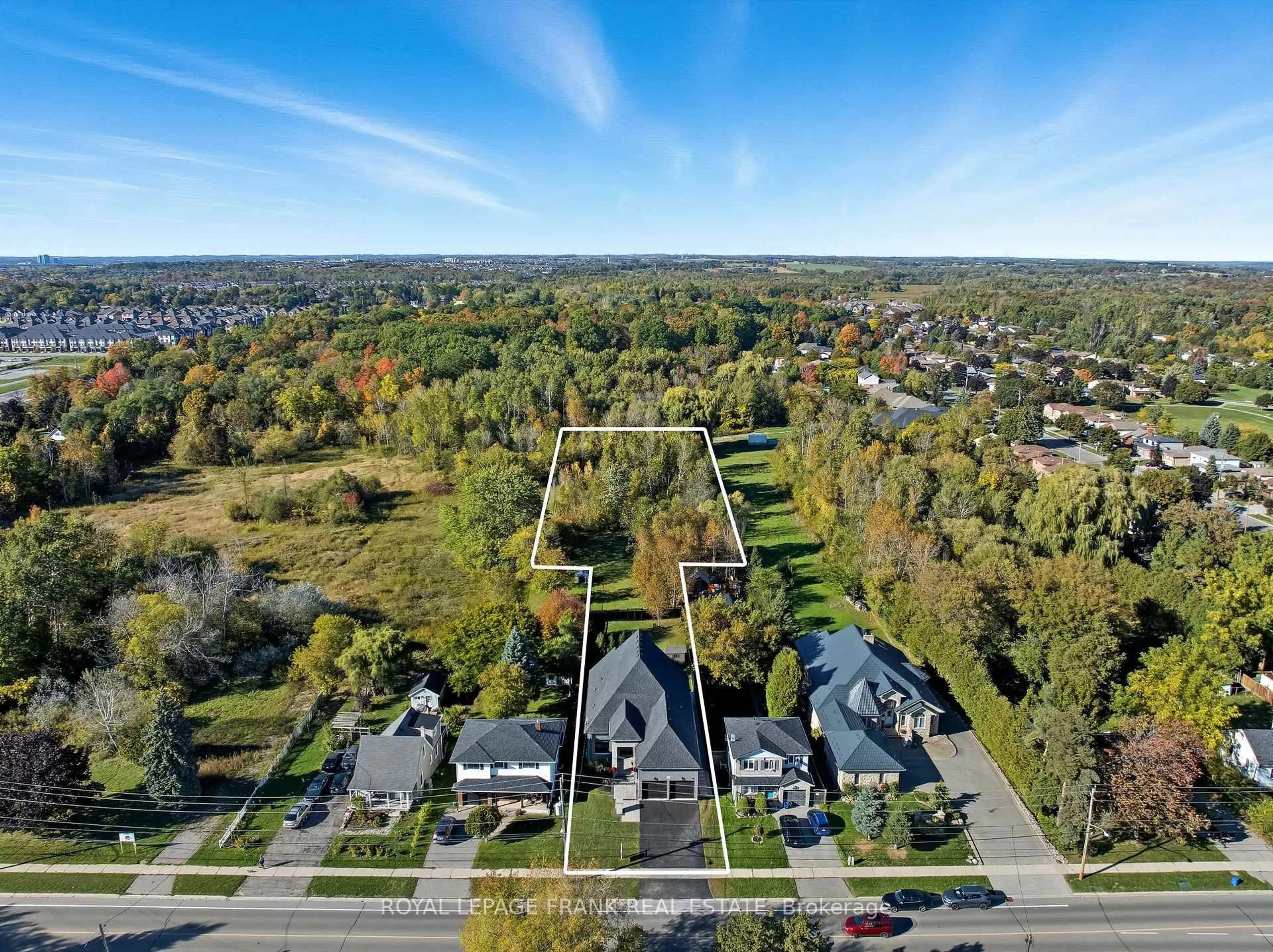 A pic from outside/outdoor area/front of a property/back of a property/a pic from drone, street for 1430 Nash Rd, Clarington Ontario L1E 2K1