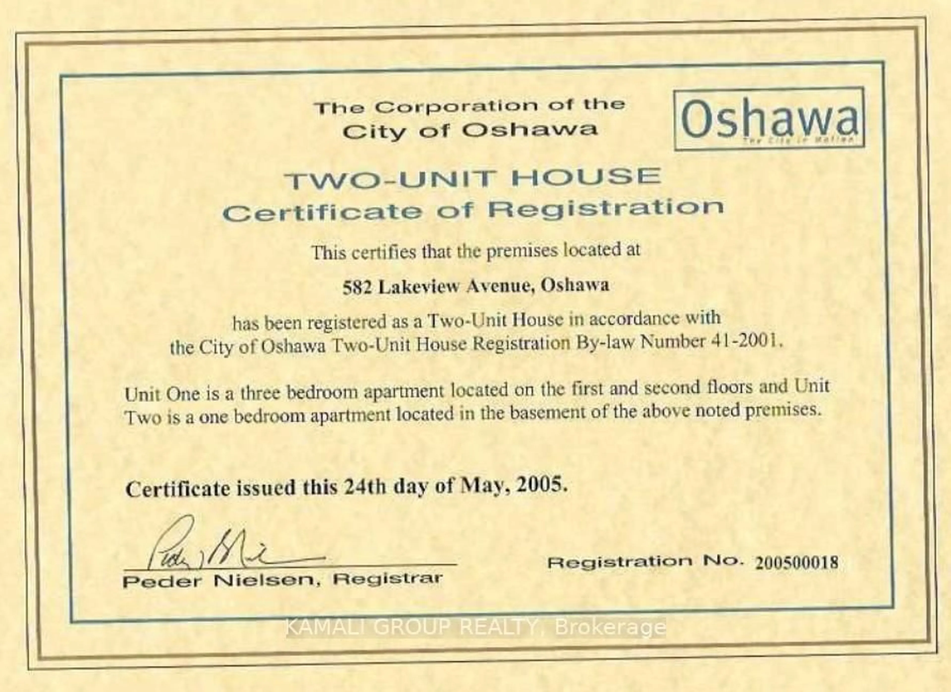 Unknown for 582 Lakeview Ave, Oshawa Ontario L1J 1B1