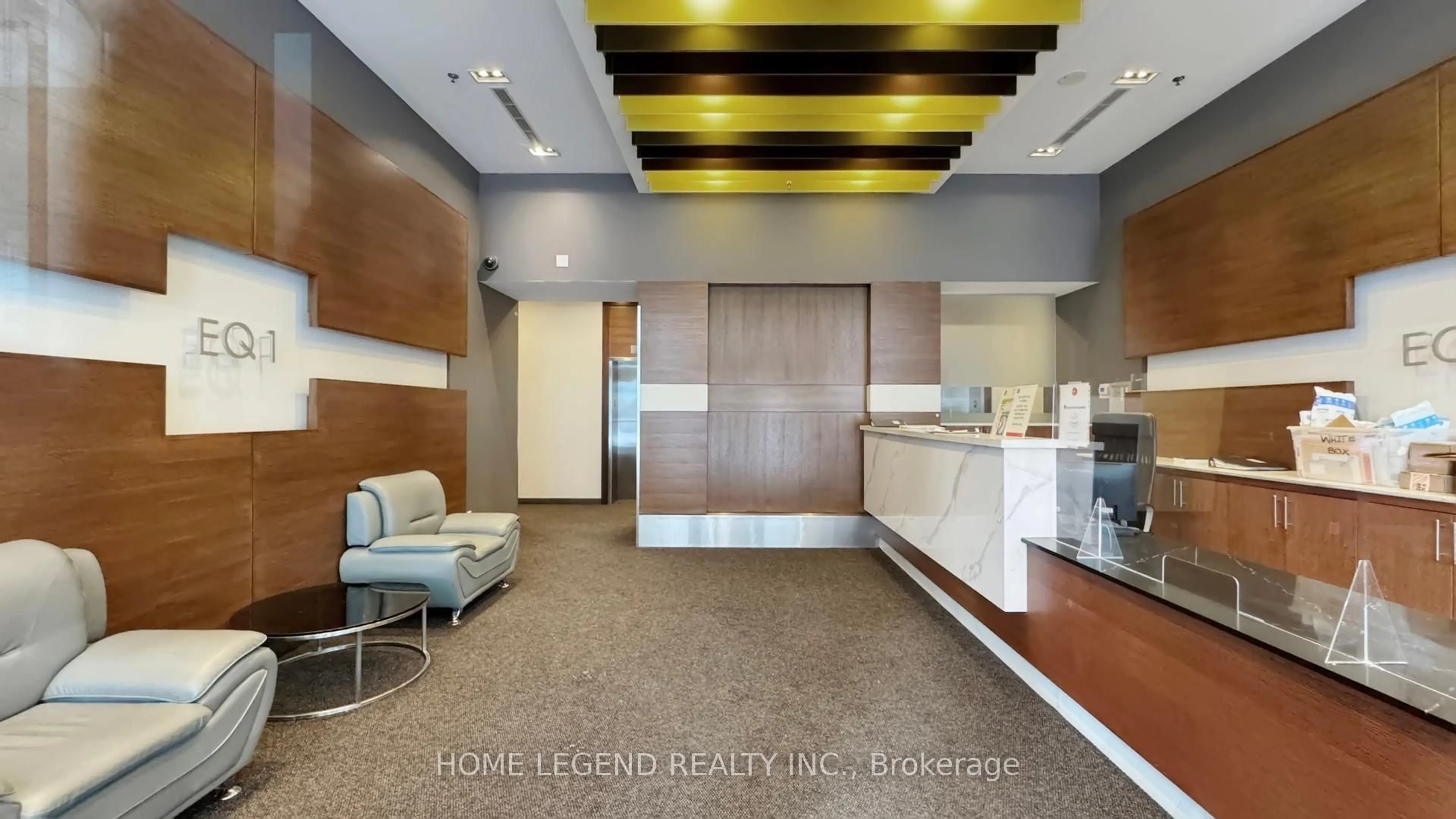 Lobby for 70 Town Centre Crt #1002, Toronto Ontario M1P 0B2