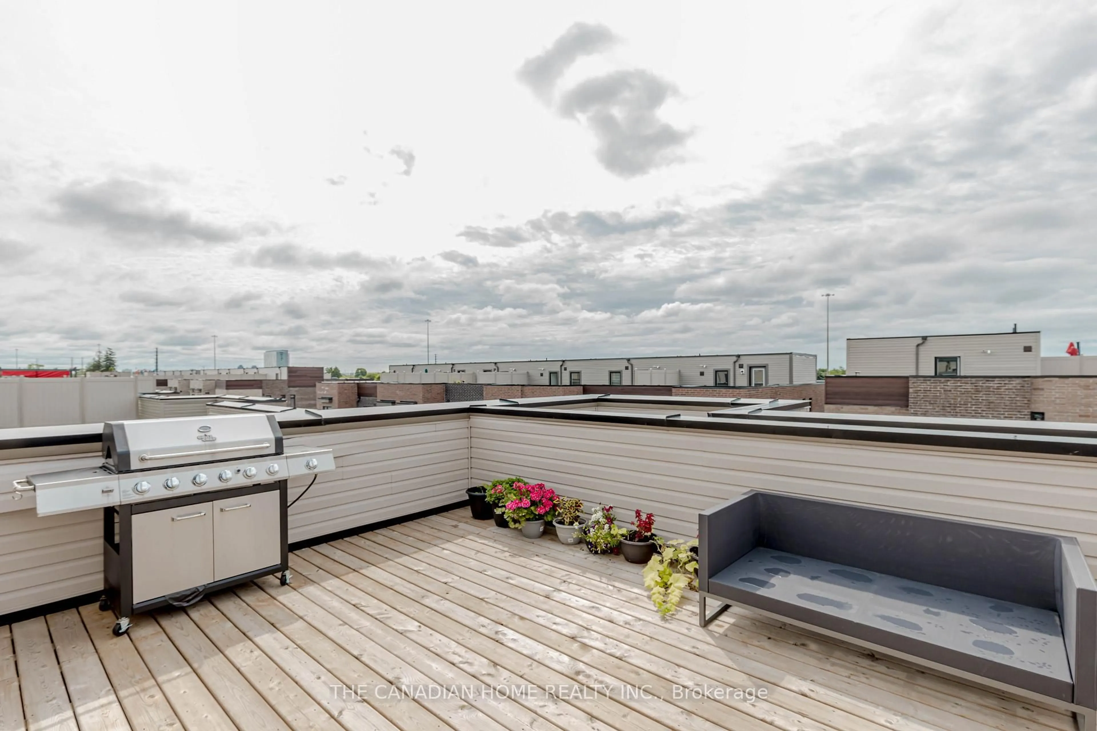 Balcony in the apartment, city buildings view from balcony for 1865 Pickering Pkwy #1402, Pickering Ontario L1V 0H2