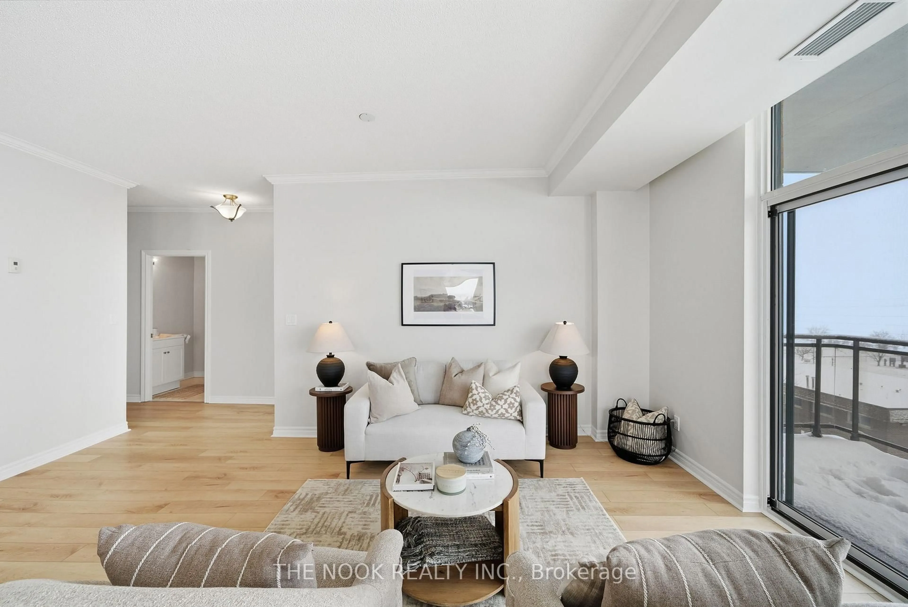 Living room with furniture, unknown for 171 Shanly St #309, Scugog Ontario L9L 0A3