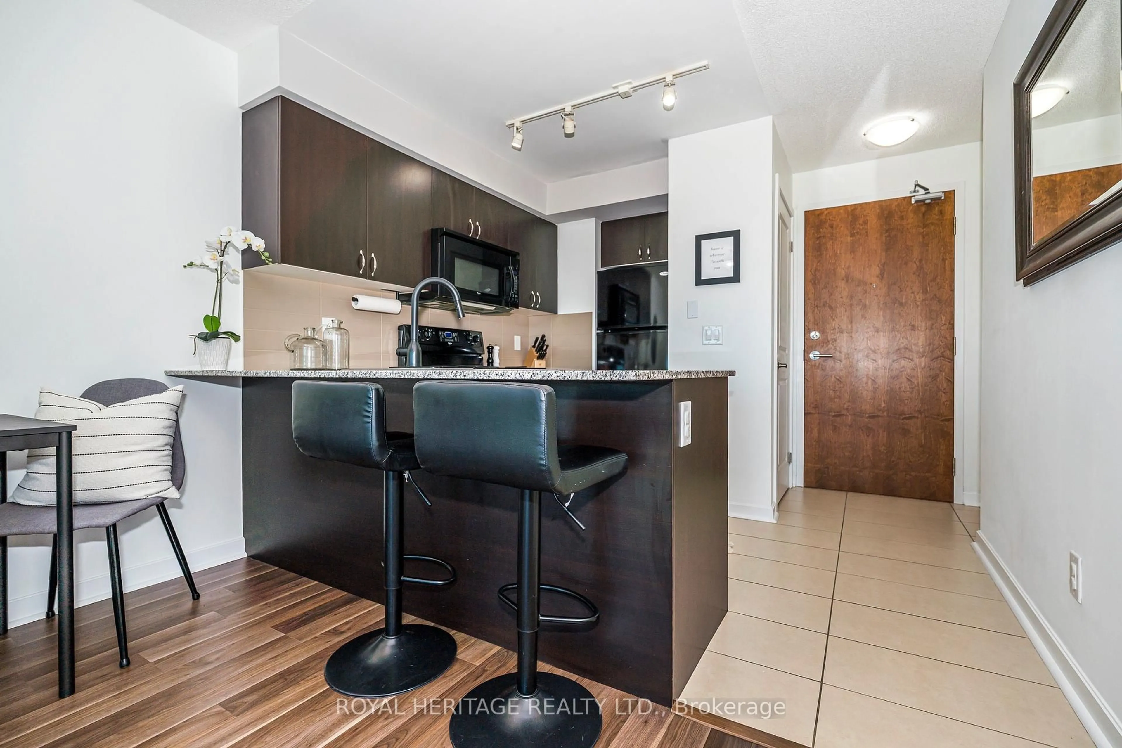 Open concept kitchen, unknown for 1235 Bayly St #1204, Pickering Ontario L1W 1L7