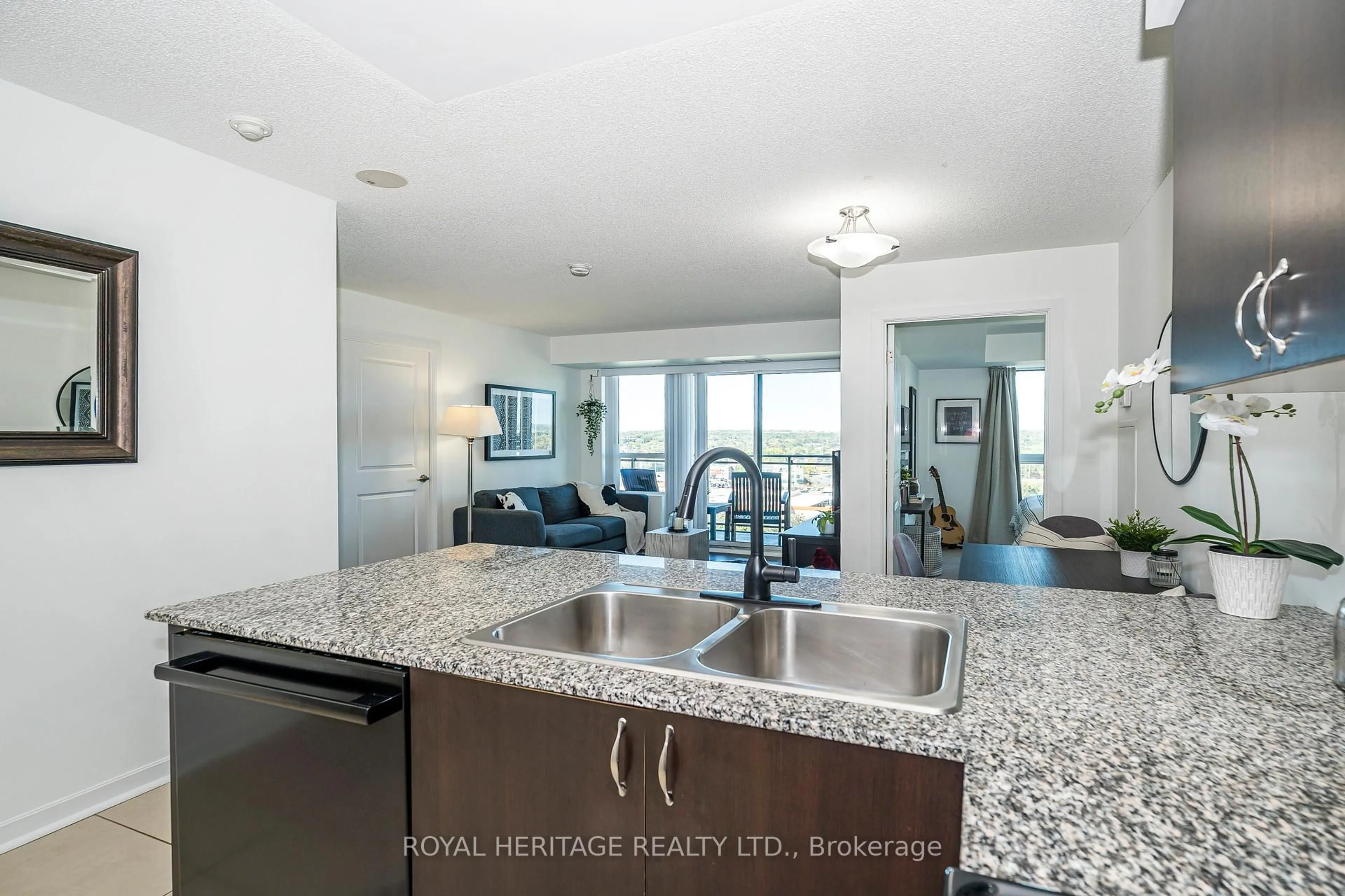 Open concept kitchen, unknown for 1235 Bayly St #1204, Pickering Ontario L1W 1L7