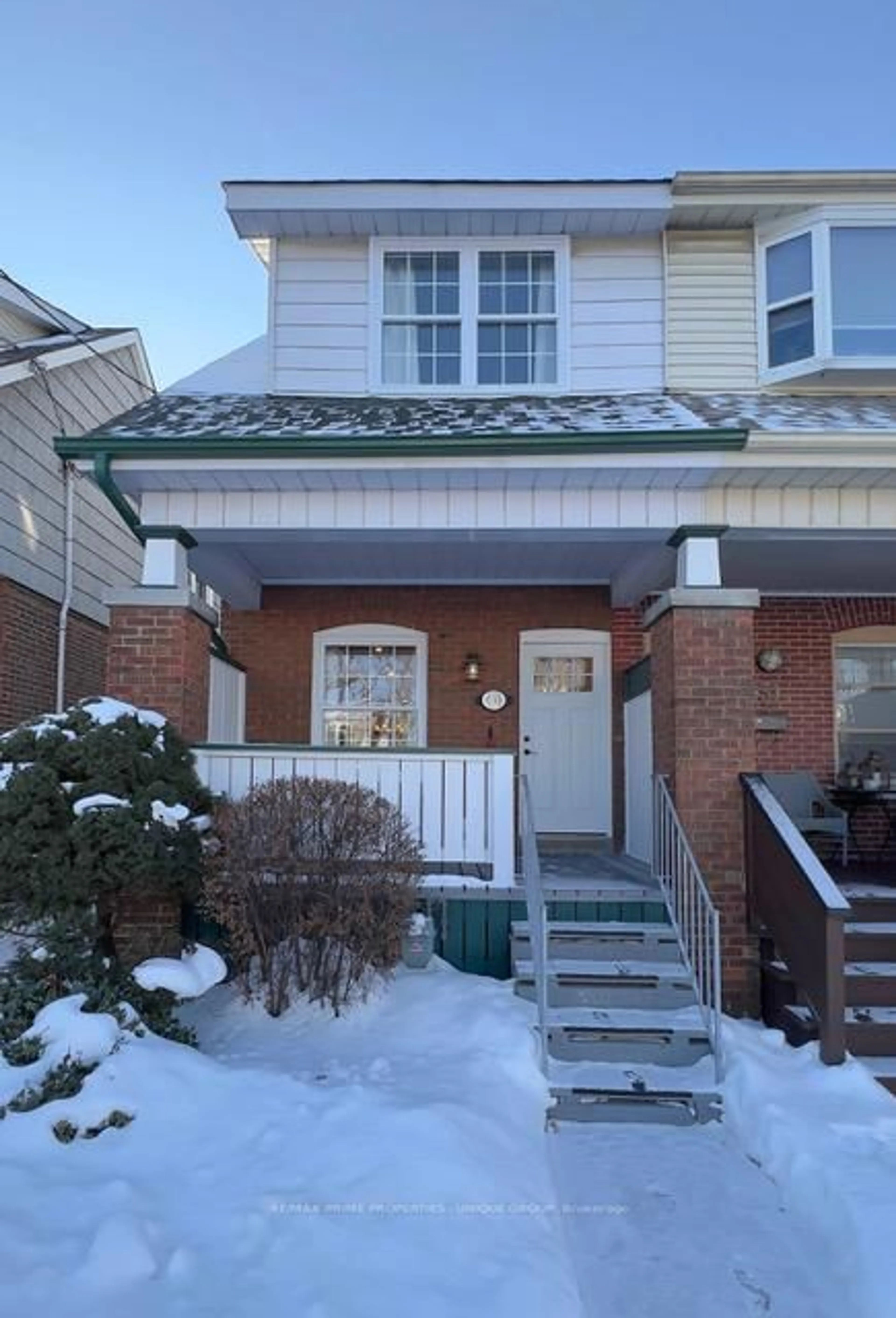 Home with brick exterior material, street for 633 Milverton Blvd, Toronto Ontario M4C 1X8