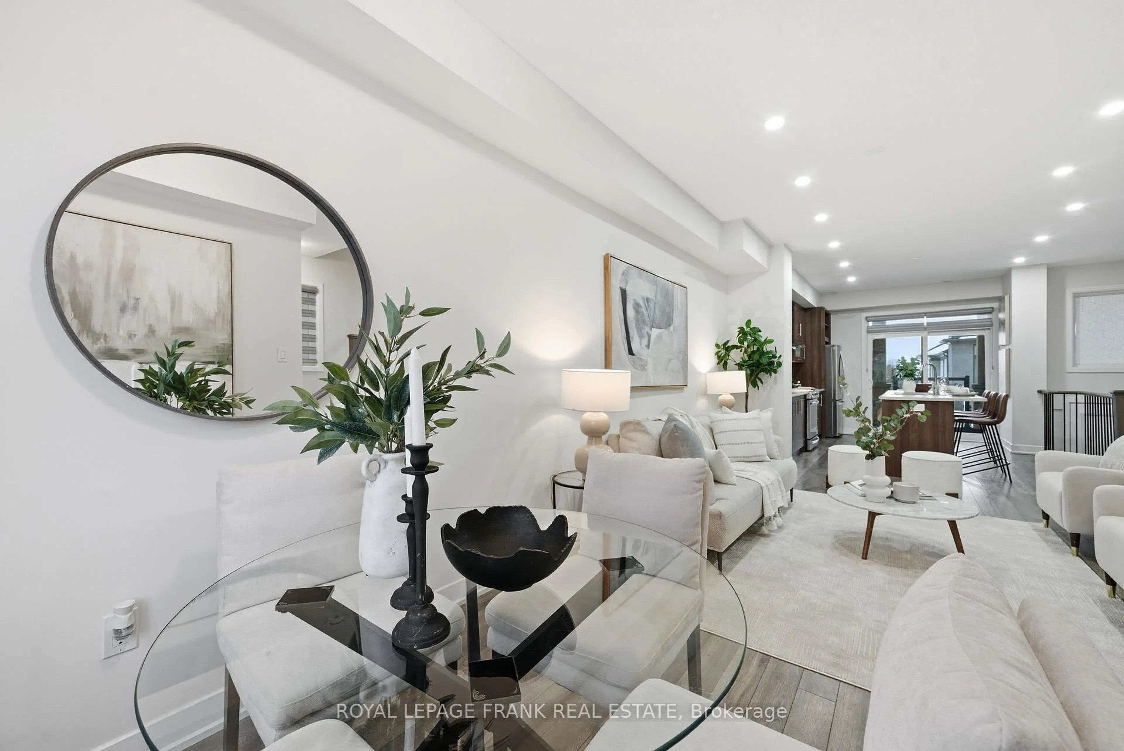 Living room with furniture, unknown for 33 Donald Fleming Way #65, Whitby Ontario L1R 0N8