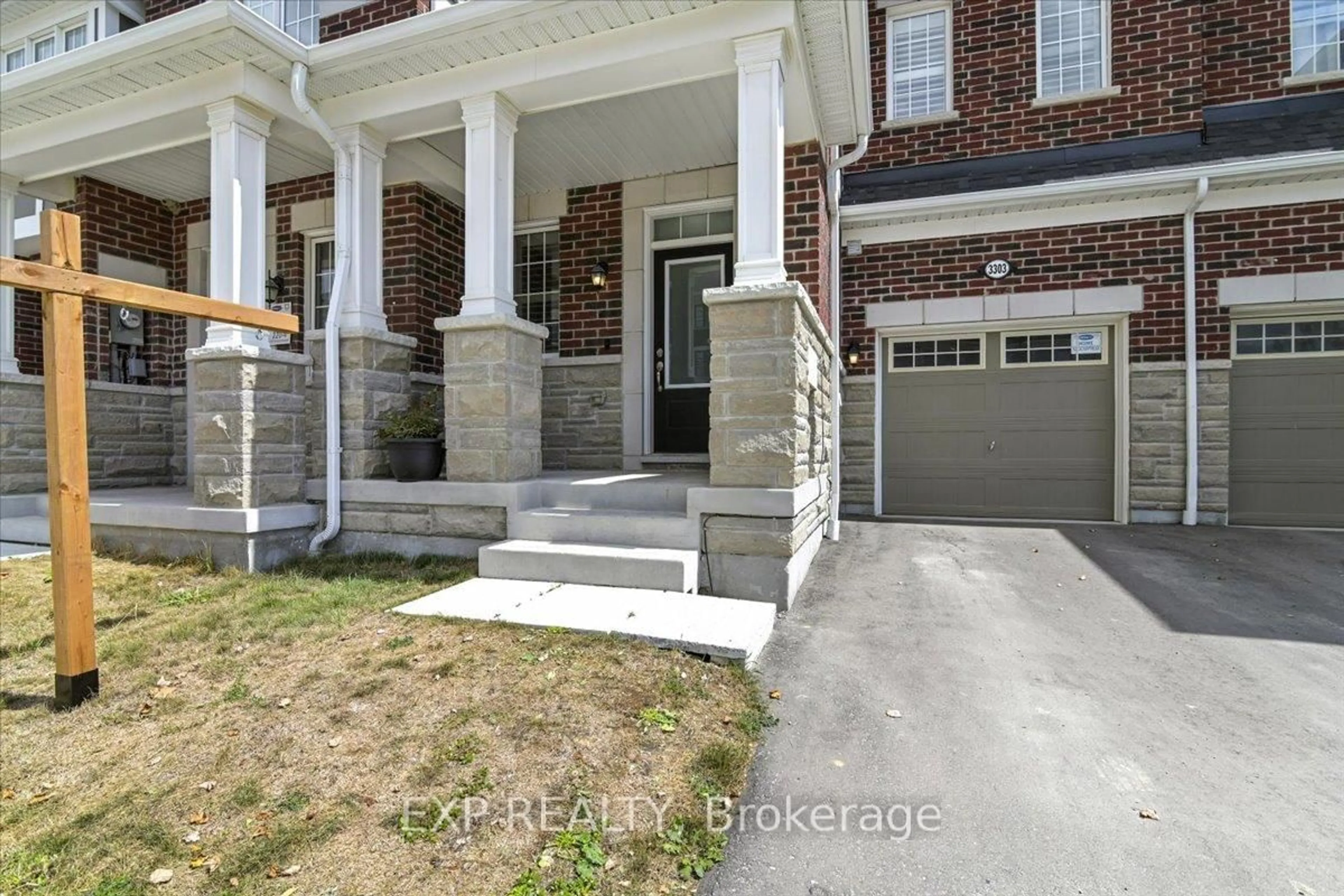 Home with brick exterior material, street for 3303 Thunderbird Prom, Pickering Ontario L1X 0N4