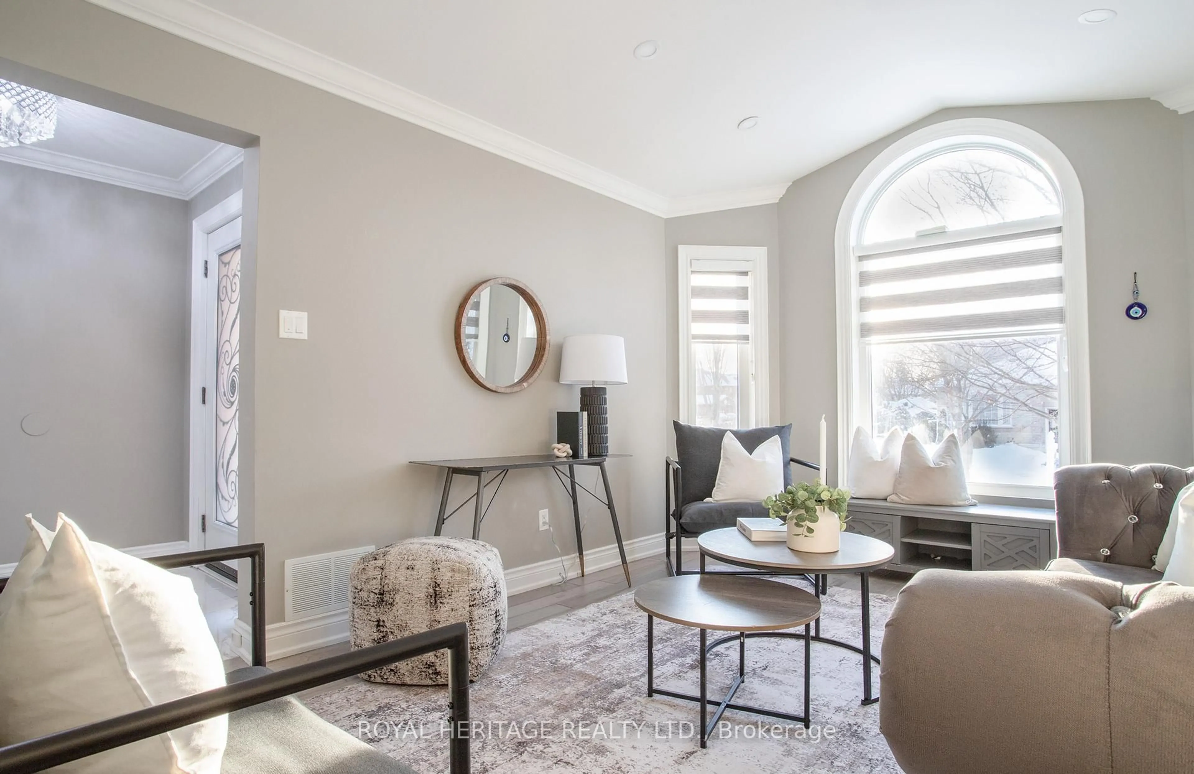 Living room with furniture, unknown for 9 Sato St, Whitby Ontario L1R 2E6