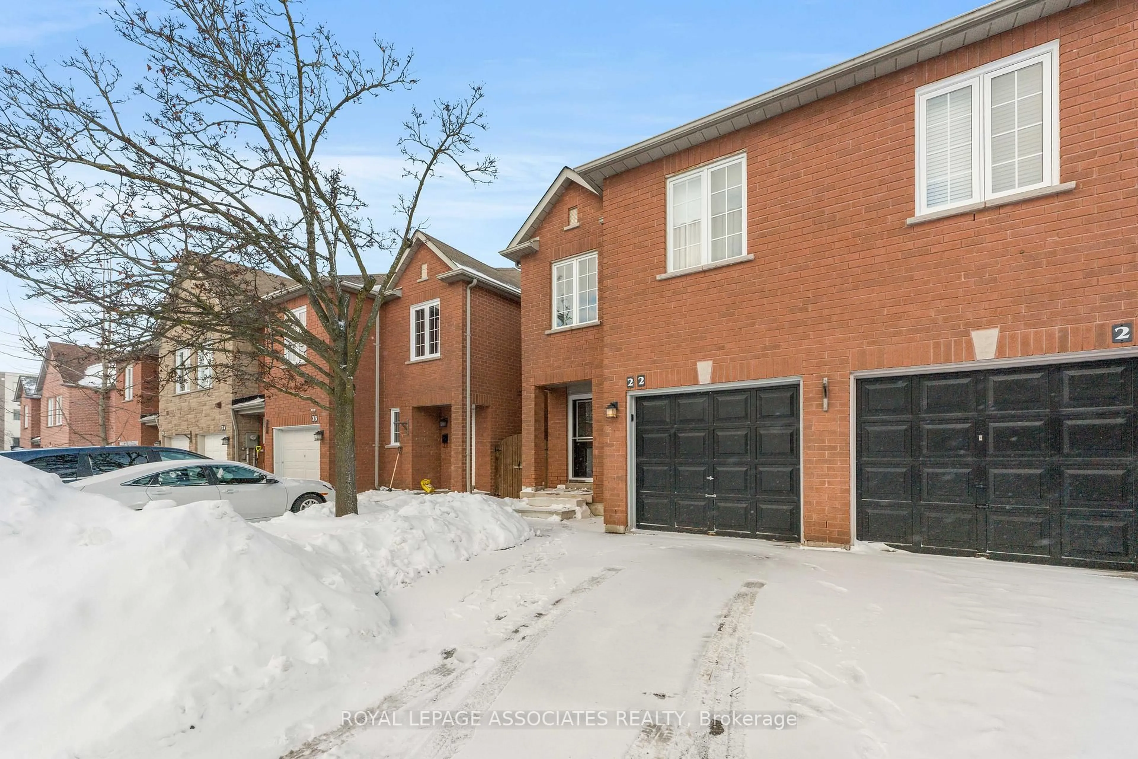 Home with brick exterior material, street for 1995 Pinegrove Ave #22, Pickering Ontario L1V 6W4