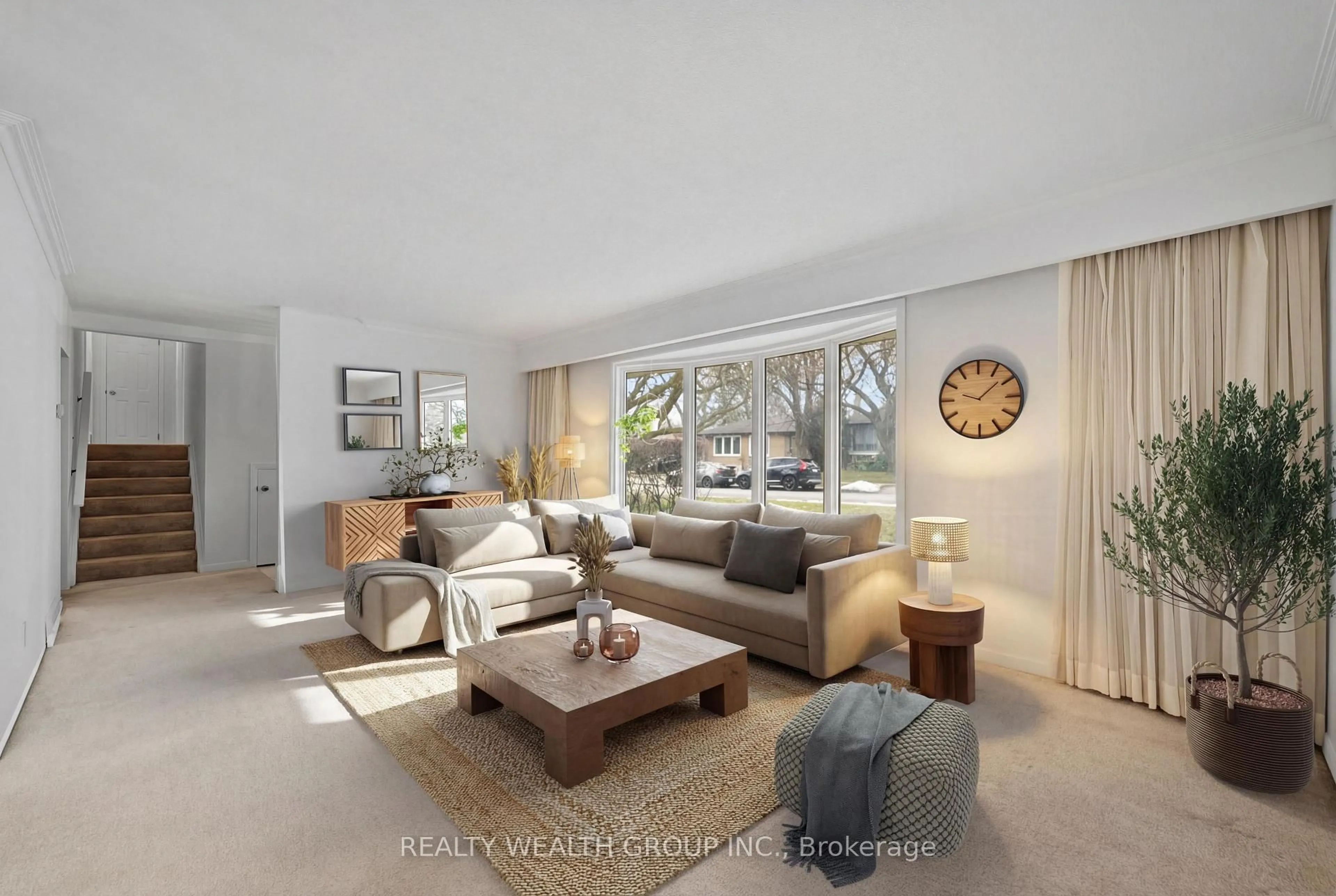 Living room with furniture, unknown for 9 Eastpark Blvd, Toronto Ontario M1H 1C5