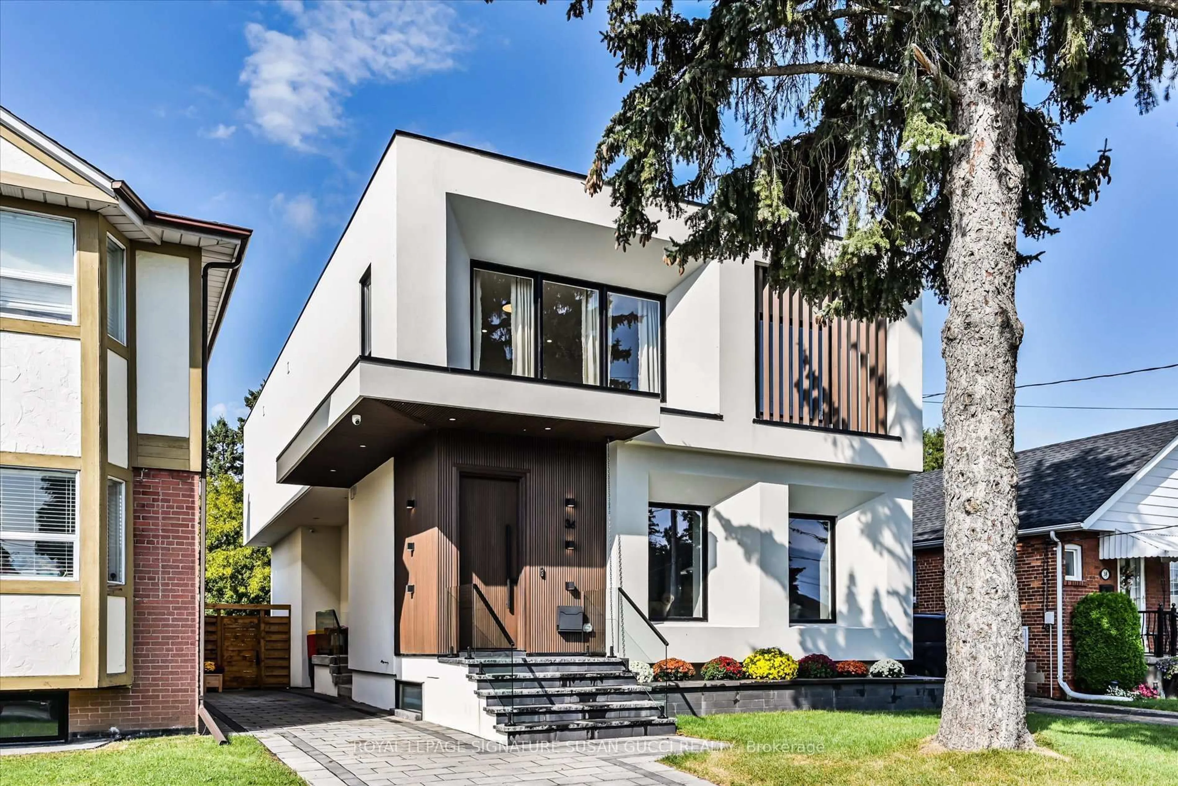 Home with brick exterior material, street for 36 Glenshaw Cres, Toronto Ontario M4B 2C9