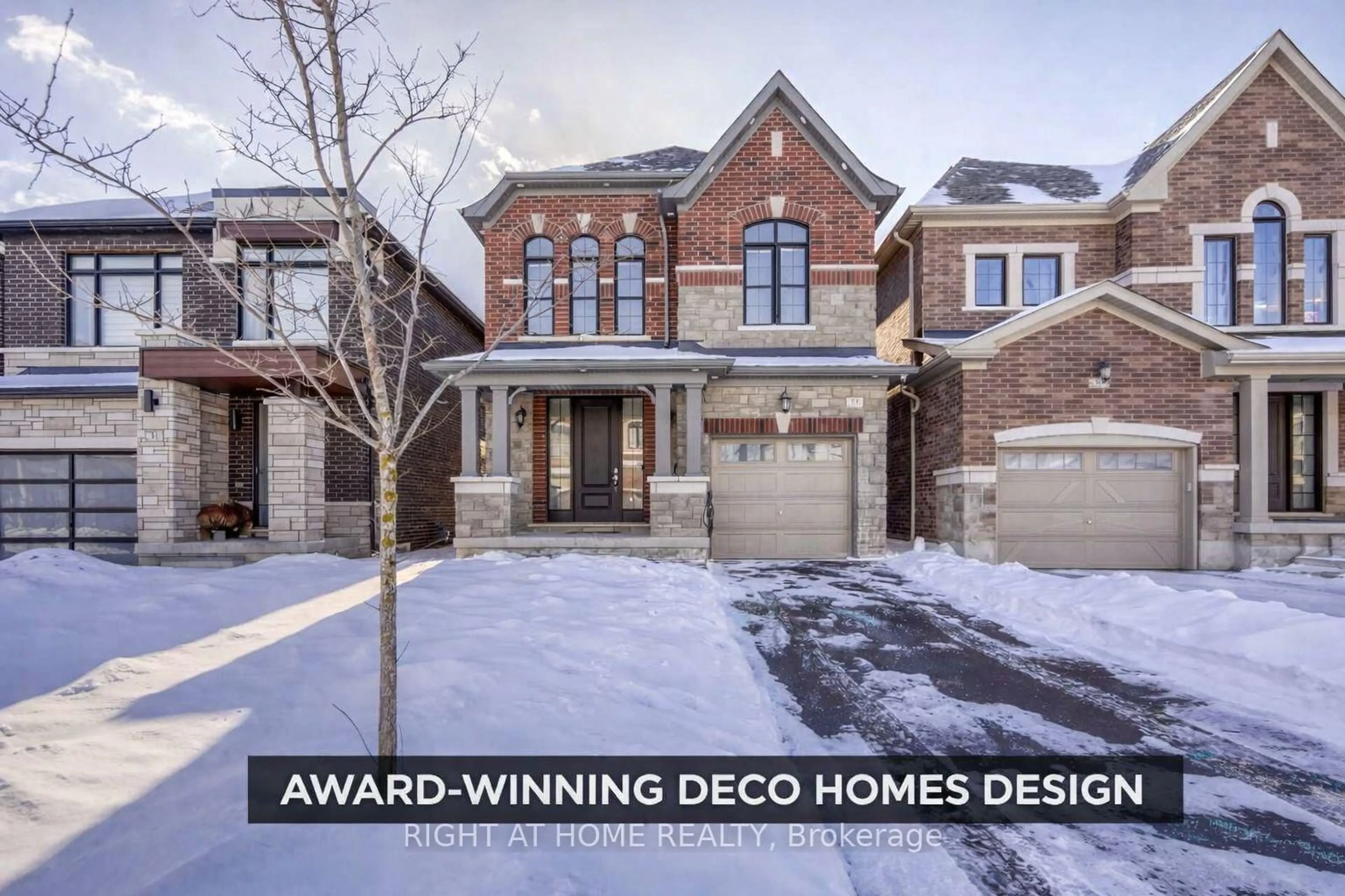 Home with brick exterior material, street for 33 Auckland Dr, Whitby Ontario L1P 0H4