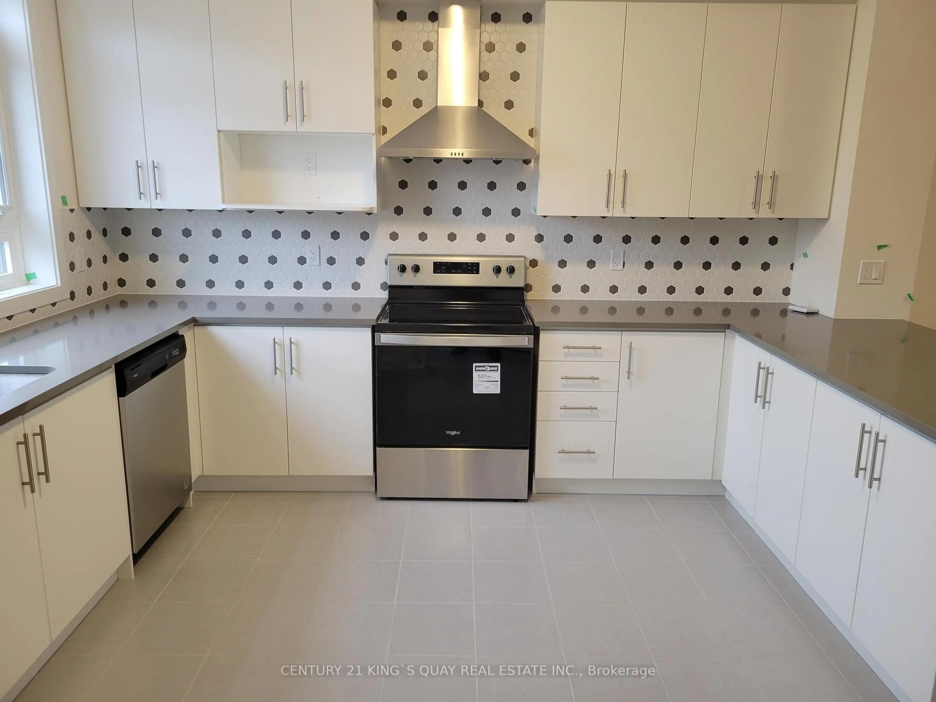 Standard kitchen, ceramic/tile floor for 250 Finch Ave #210, Pickering Ontario L1V 0G6