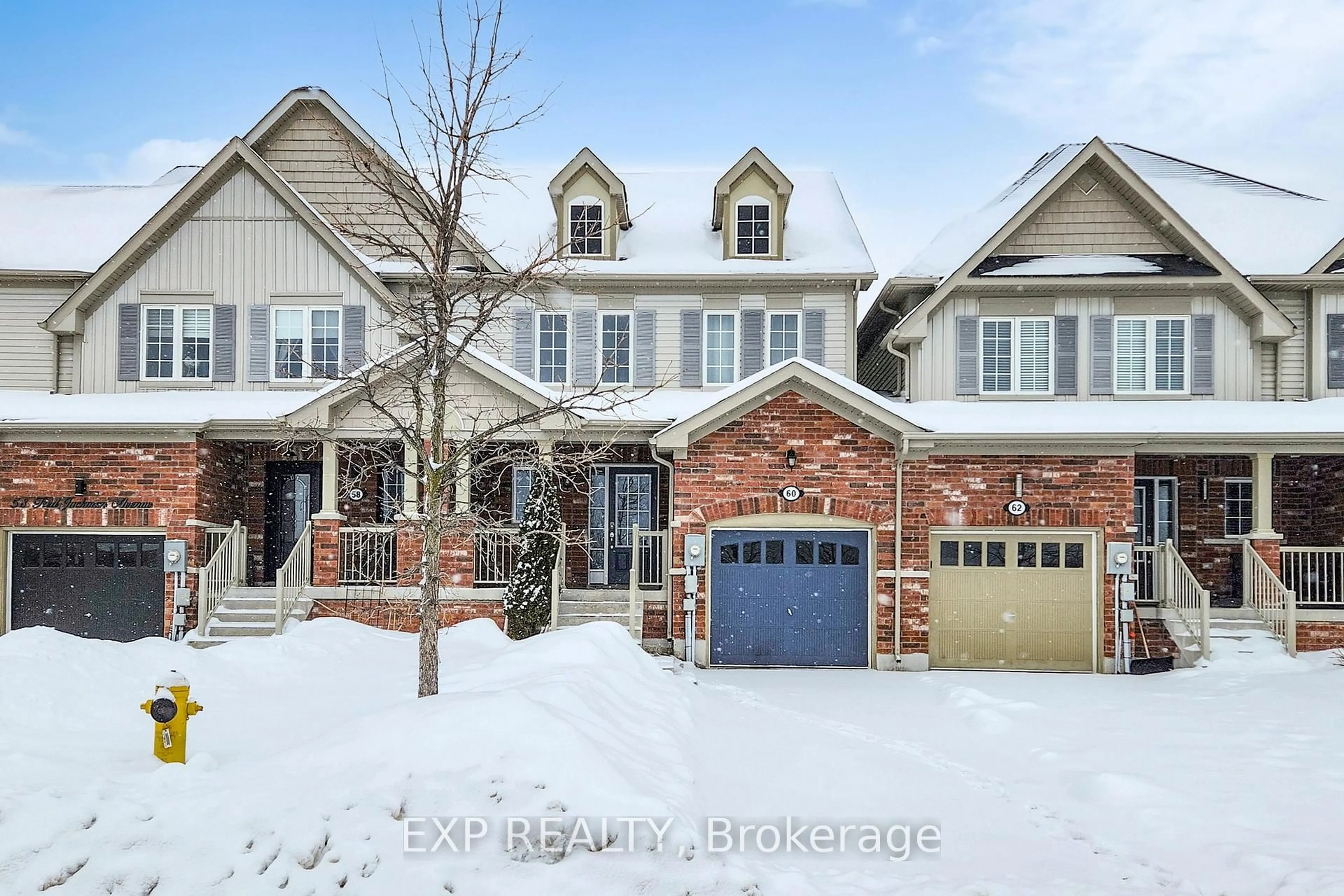 Home with brick exterior material, street for 60 Fred Jackman Ave, Clarington Ontario L1C 0S7