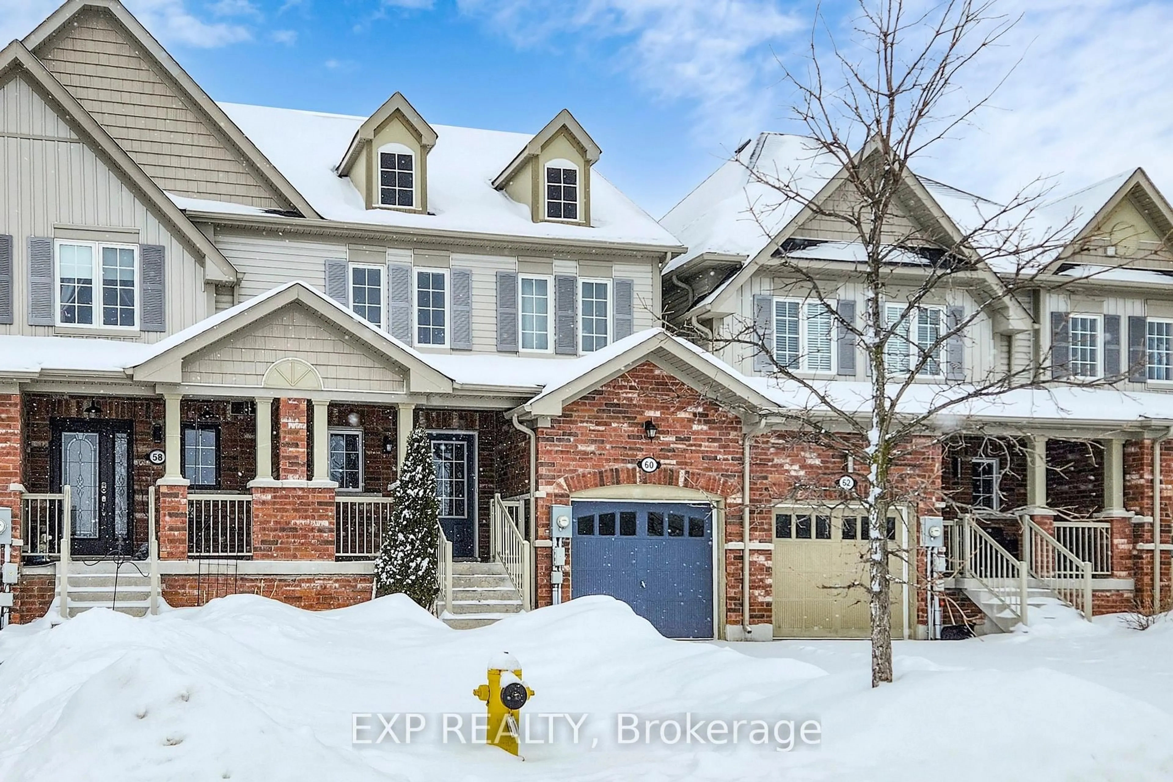 Home with brick exterior material, street for 60 Fred Jackman Ave, Clarington Ontario L1C 0S7