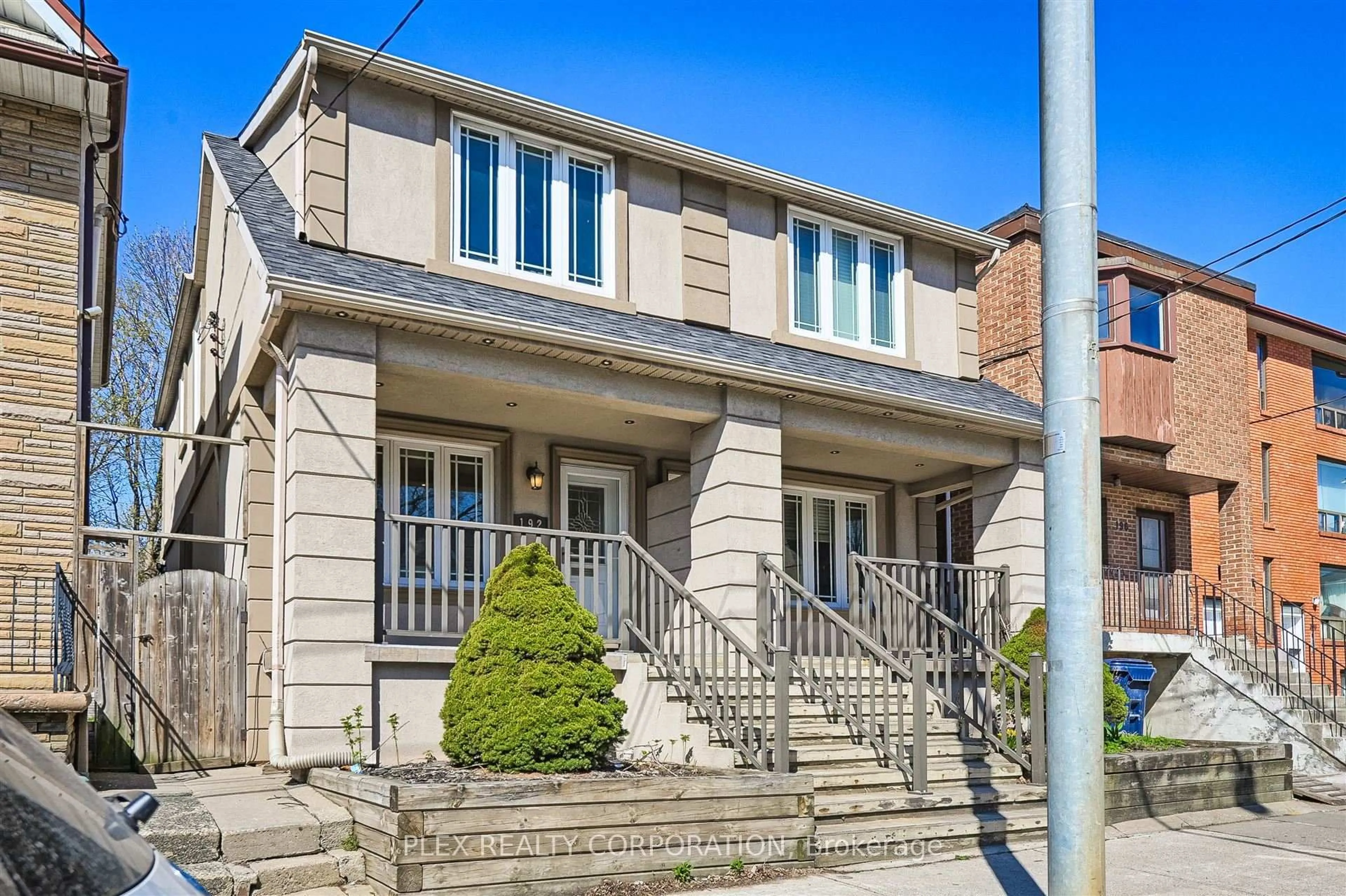 Home with brick exterior material, street for 192 Coxwell Ave, Toronto Ontario M4L 3B2