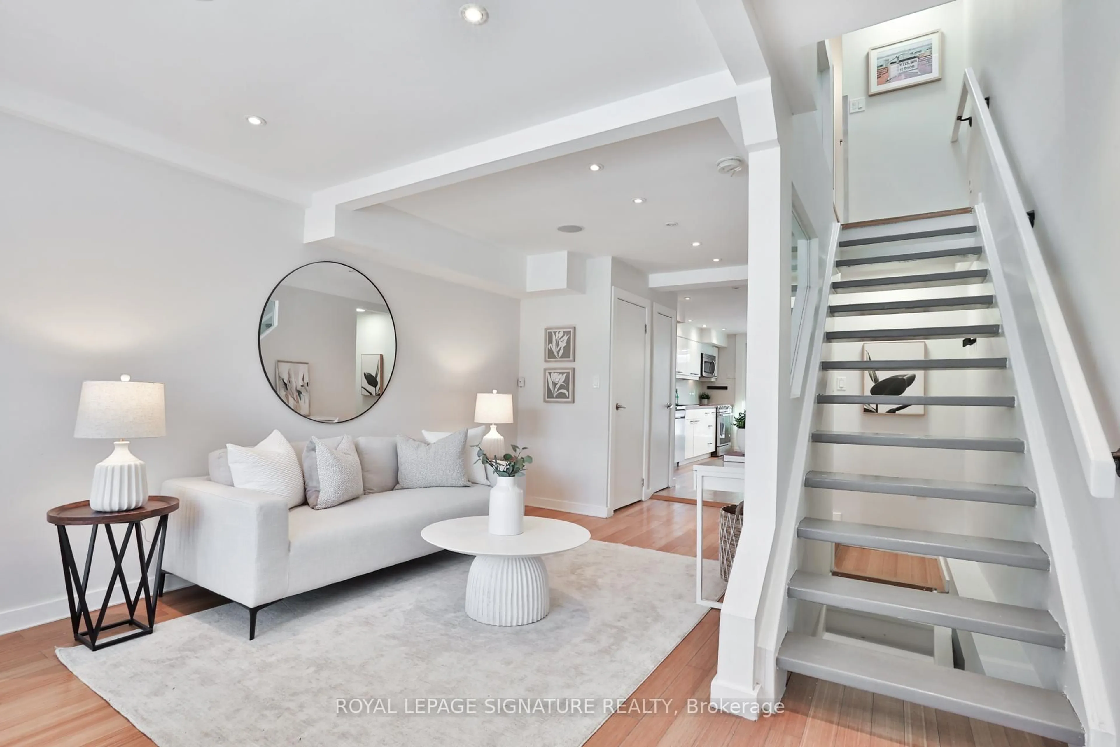 Indoor entryway for 37 Rhodes Ave, Toronto Ontario M4L 2Z8