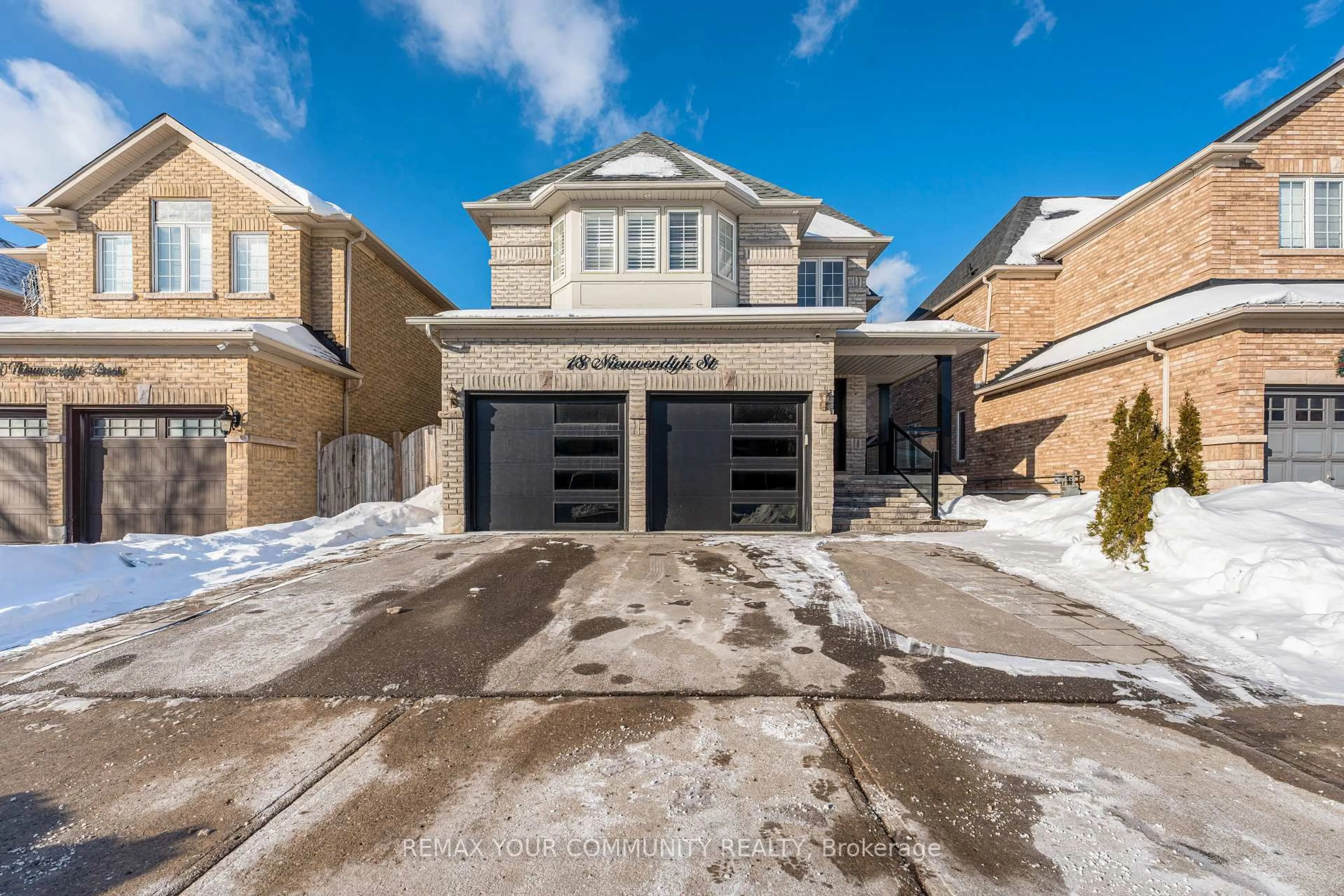 Home with brick exterior material, street for 18 Nieuwendyk St, Whitby Ontario L1P 1V4