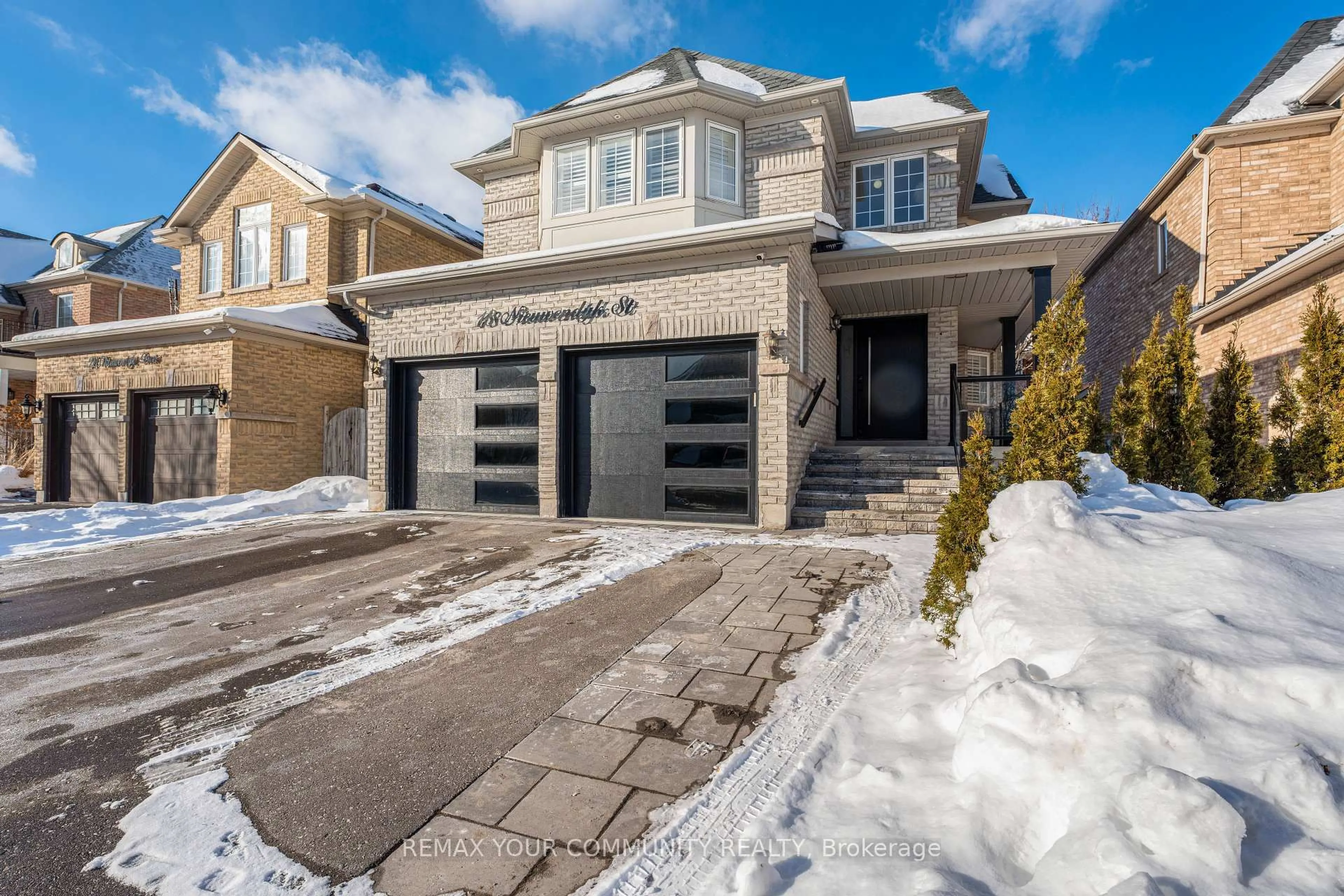 Home with brick exterior material, street for 18 Nieuwendyk St, Whitby Ontario L1P 1V4