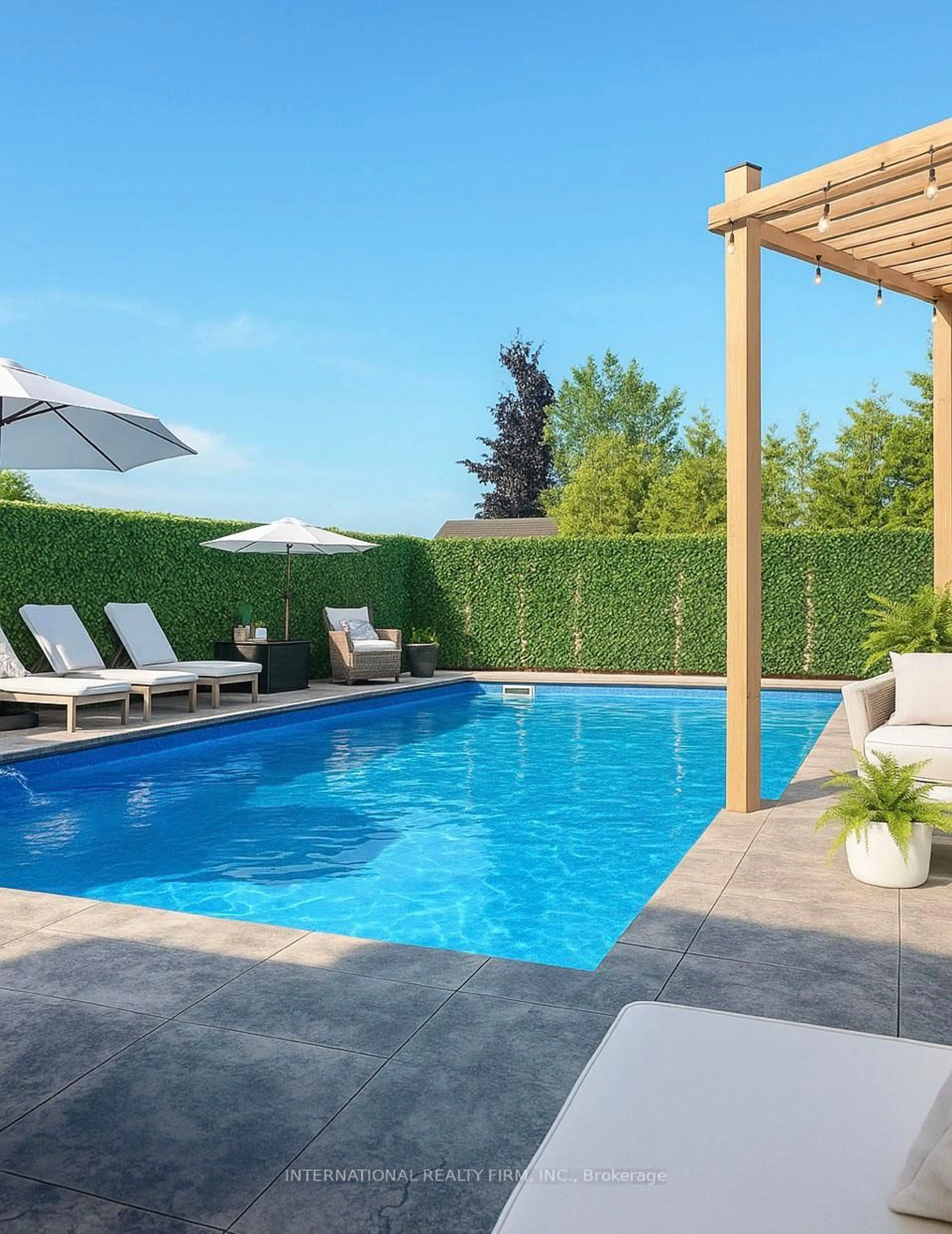 Pool for 55 Flood Ave, Clarington Ontario L1B 0C9