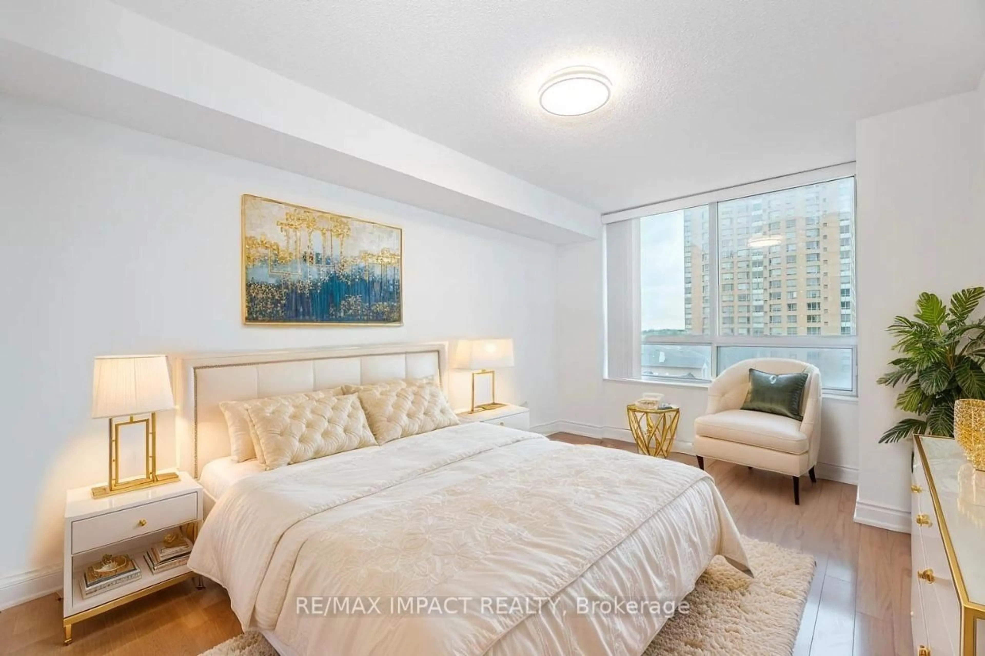 Bedroom with bed, unknown for 123 Omni Dr #Suite 760, Toronto Ontario M1P 5A8