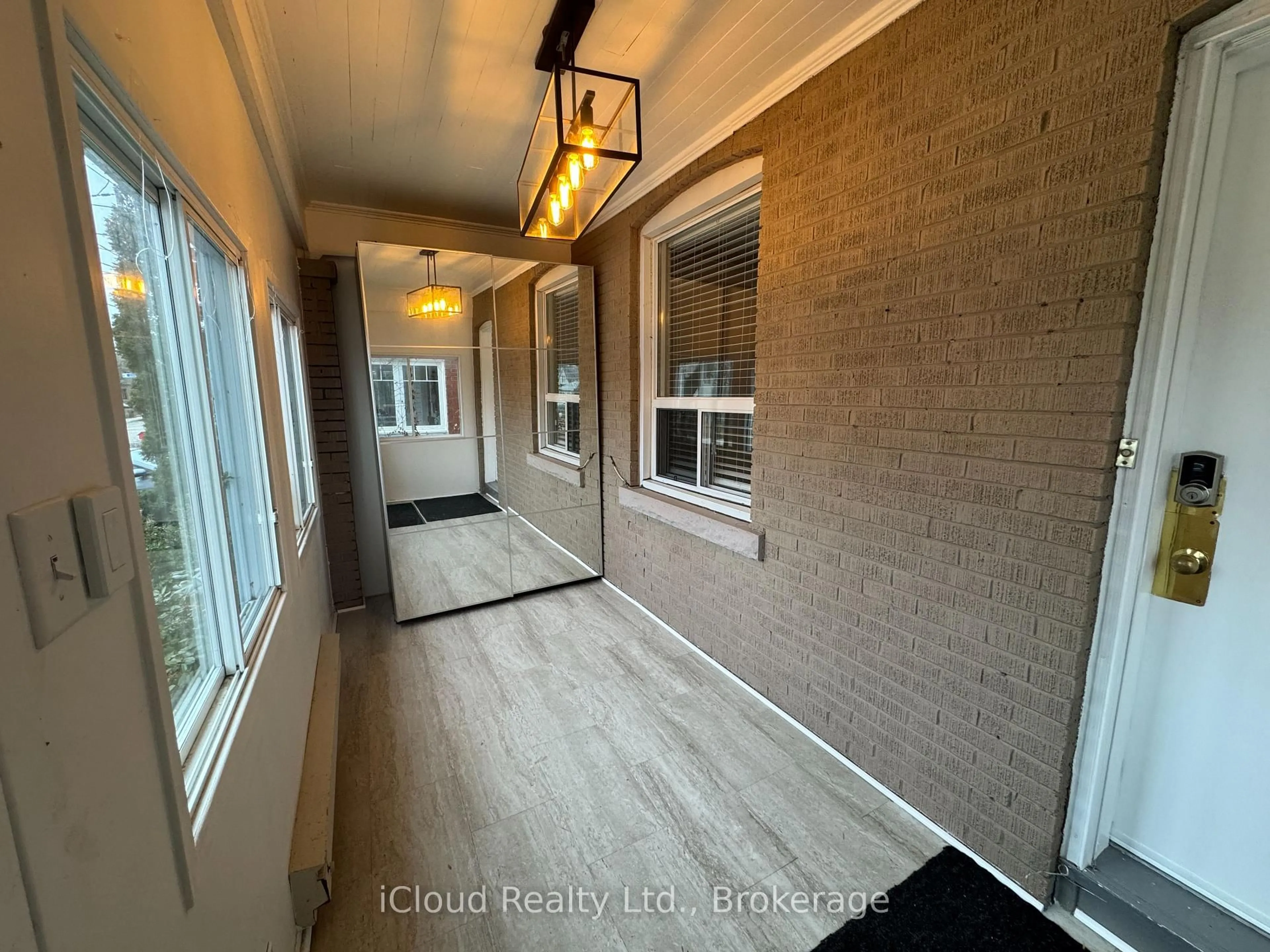 Indoor entryway for 158 Westlake Ave, Toronto Ontario M4C 4S2