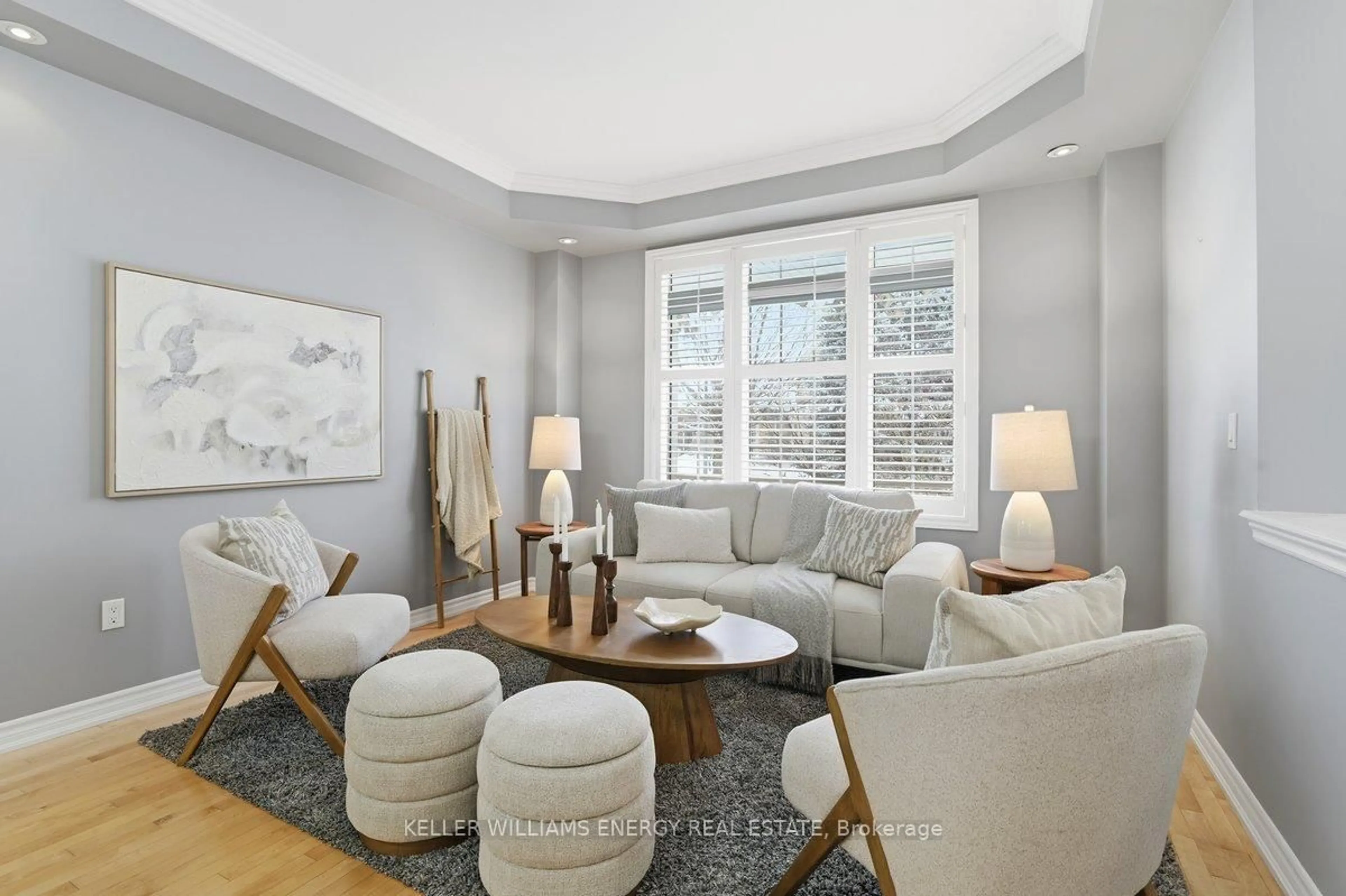 Living room with furniture, unknown for 12 Keeler Cres, Clarington Ontario L1C 0B9