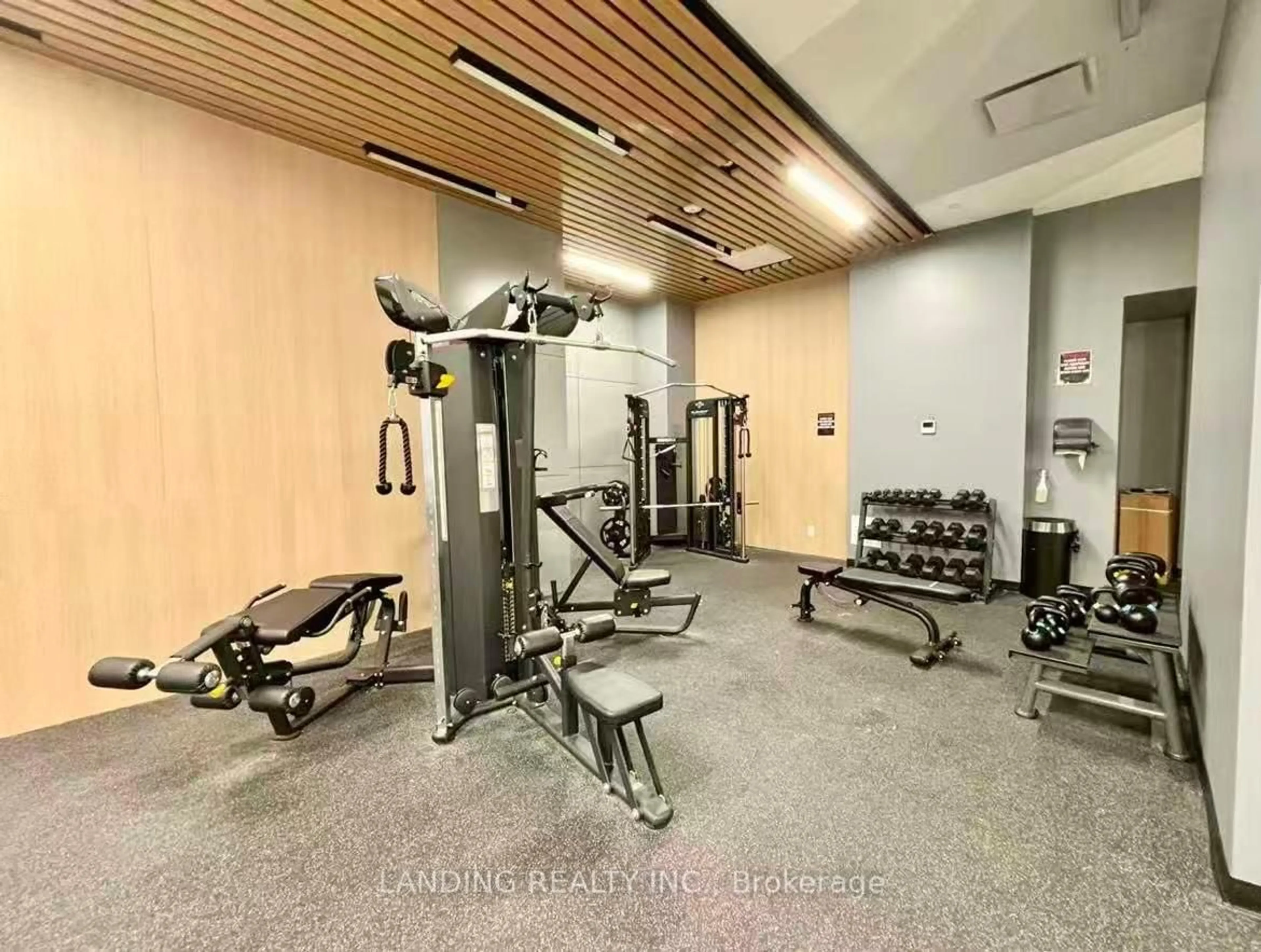 Gym or fitness room for 3425 Sheppard Ave #205, Toronto Ontario M1T 0C5