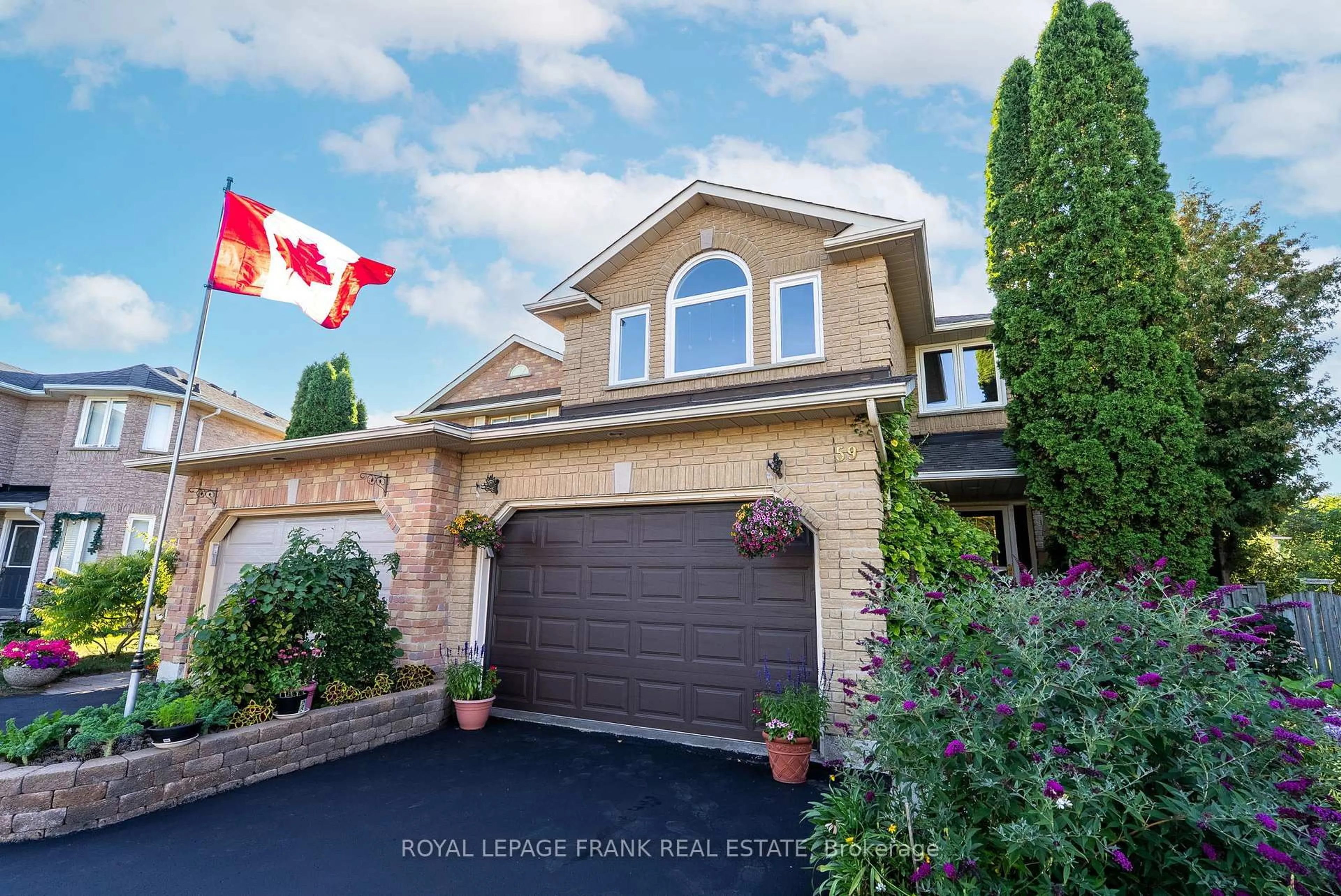 Home with brick exterior material, water/lake/river/ocean view for 59 Short Cres, Clarington Ontario L1E 2Z6