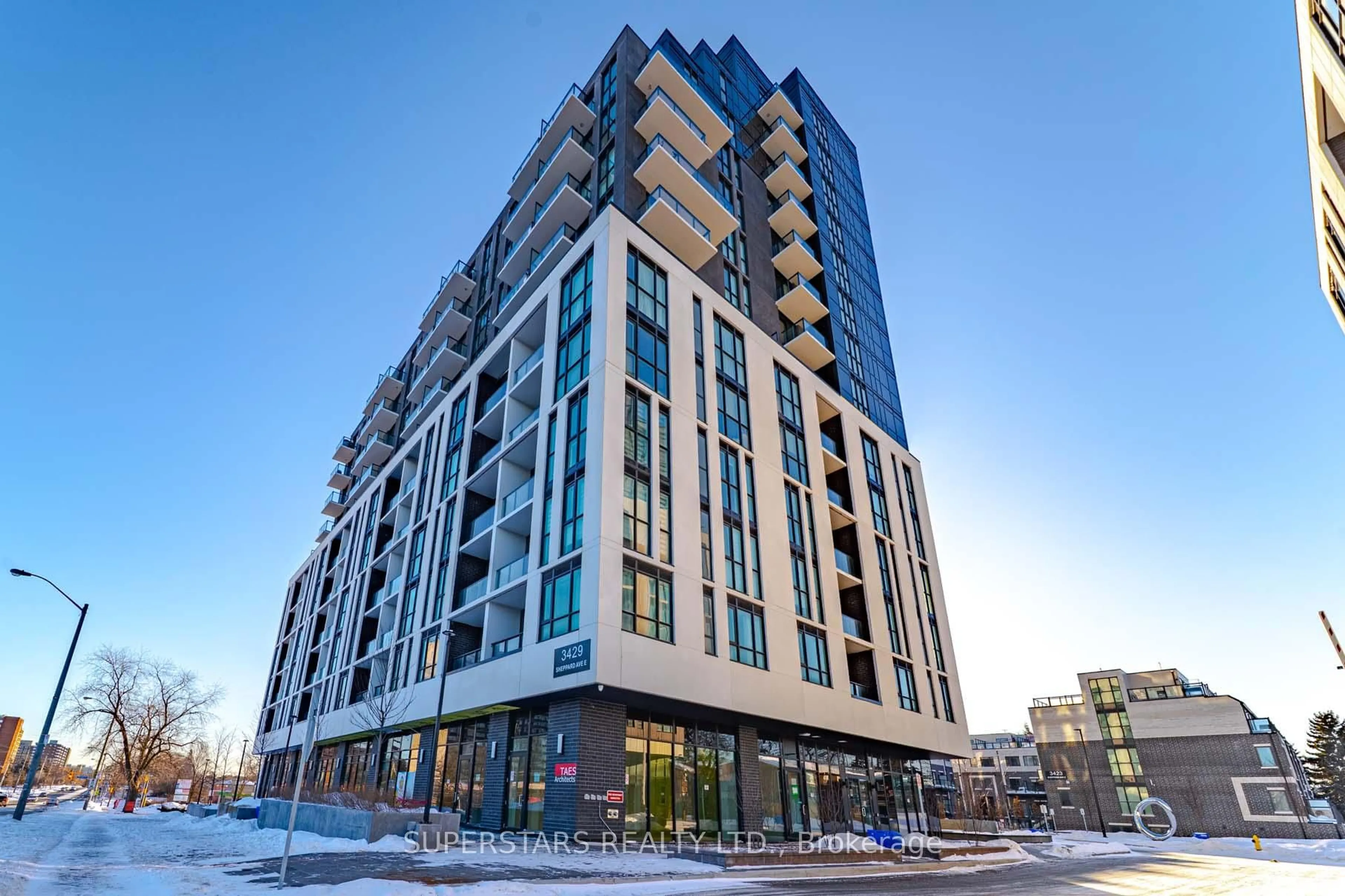 Indoor foyer for 3429 Sheppard Ave #805, Toronto Ontario M1T 0C2