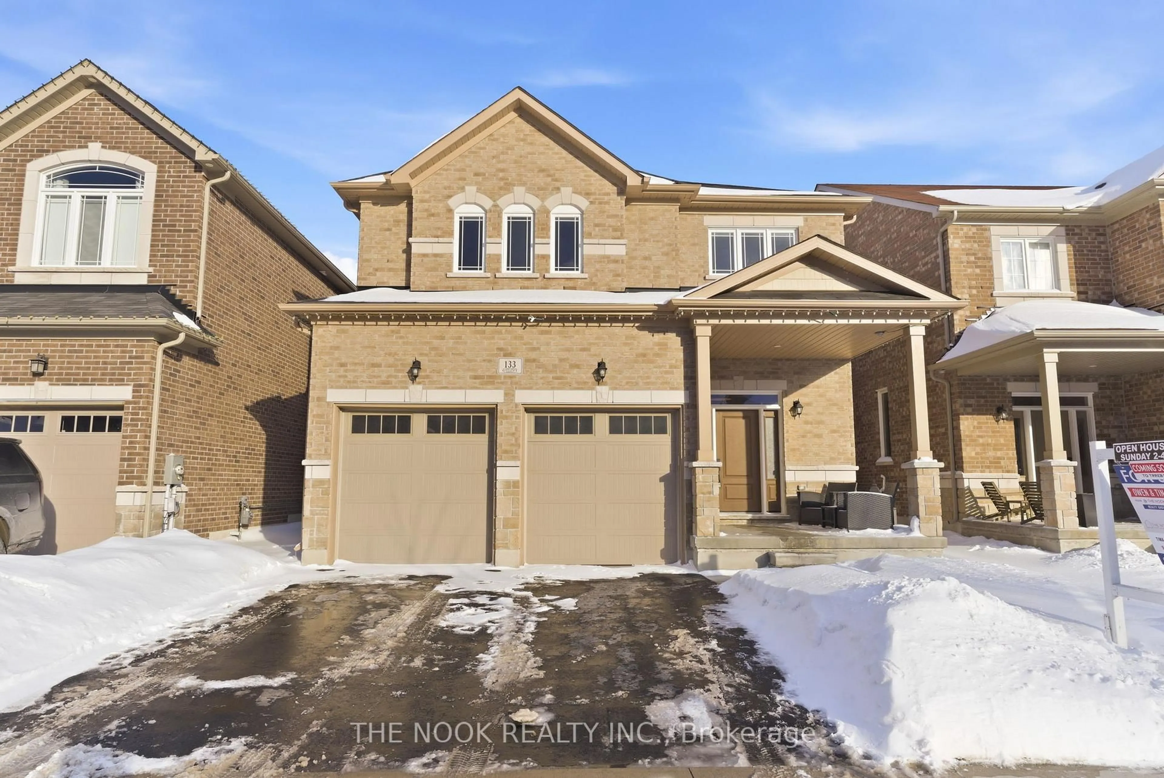 Home with brick exterior material, street for 133 Harry Gay Dr, Clarington Ontario L1E 0A9