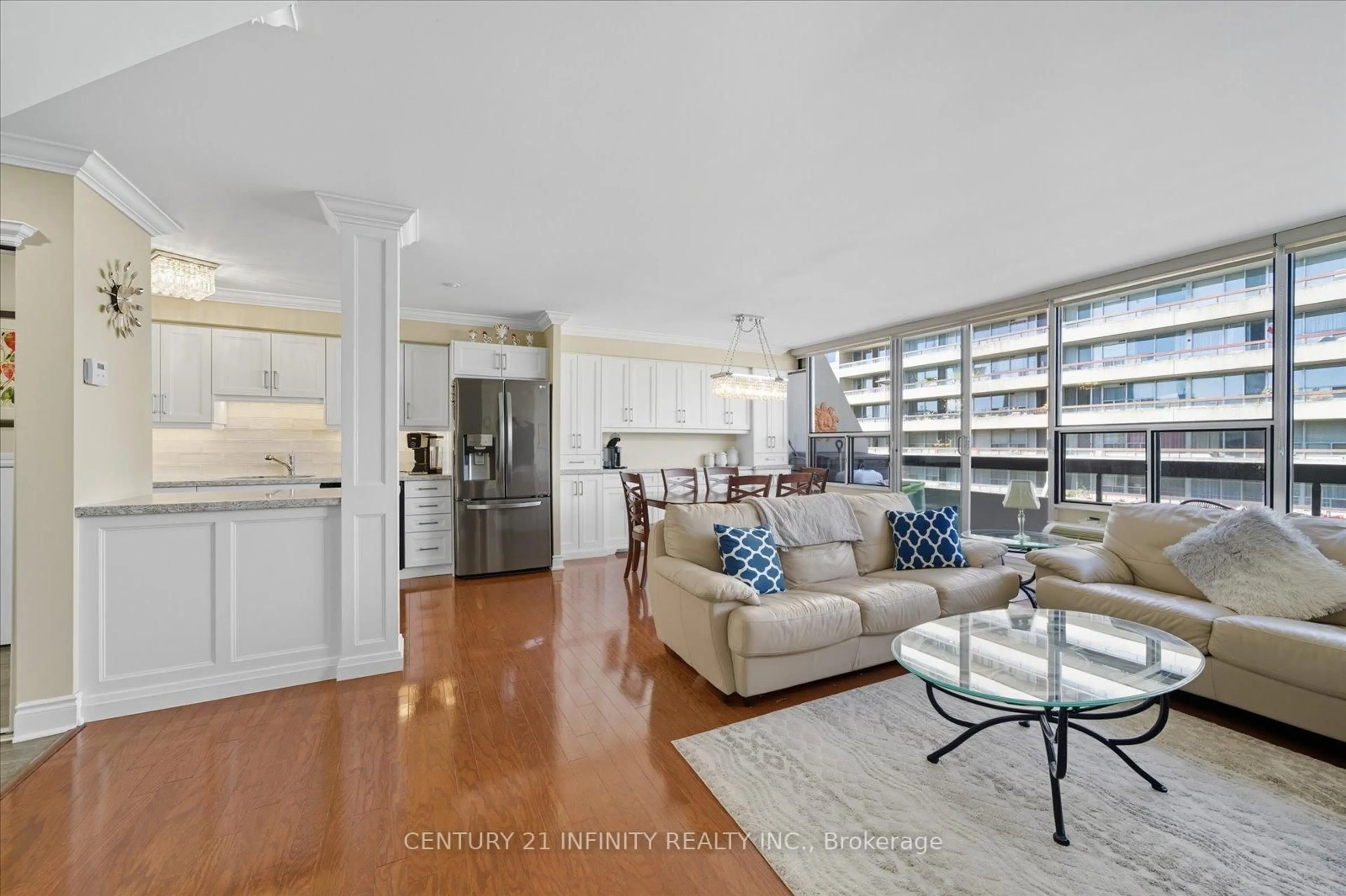 Living room with furniture, unknown for 50 Richmond St #635, Oshawa Ontario L1G 7C7