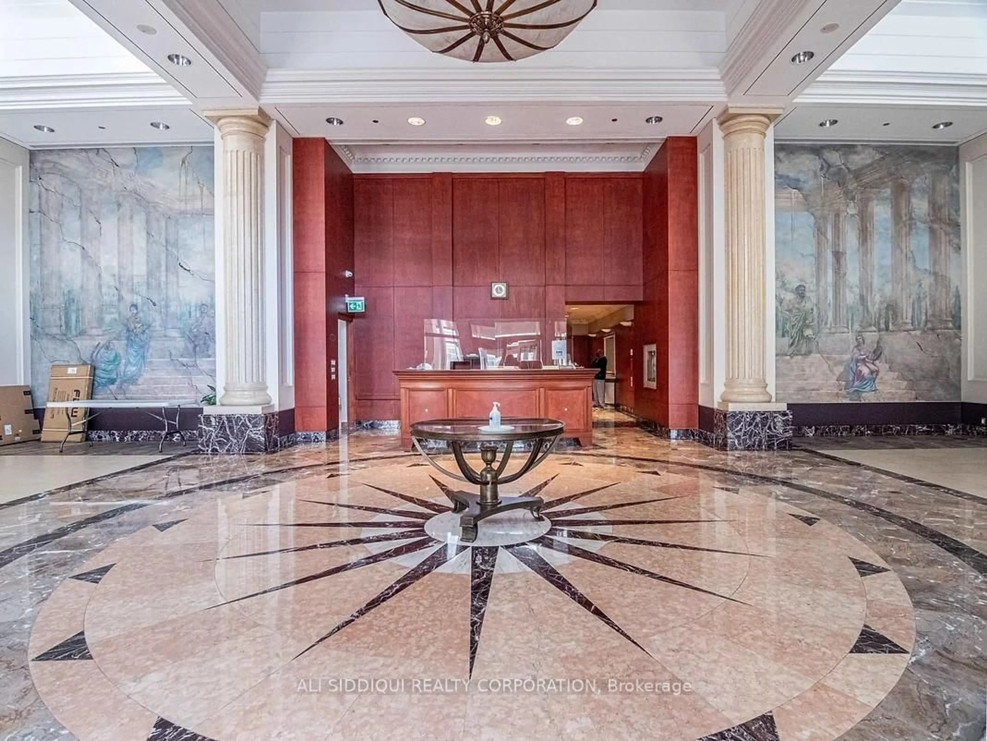 Lobby for 8 Lee Centre Dr #1513, Toronto Ontario M1H 3H8