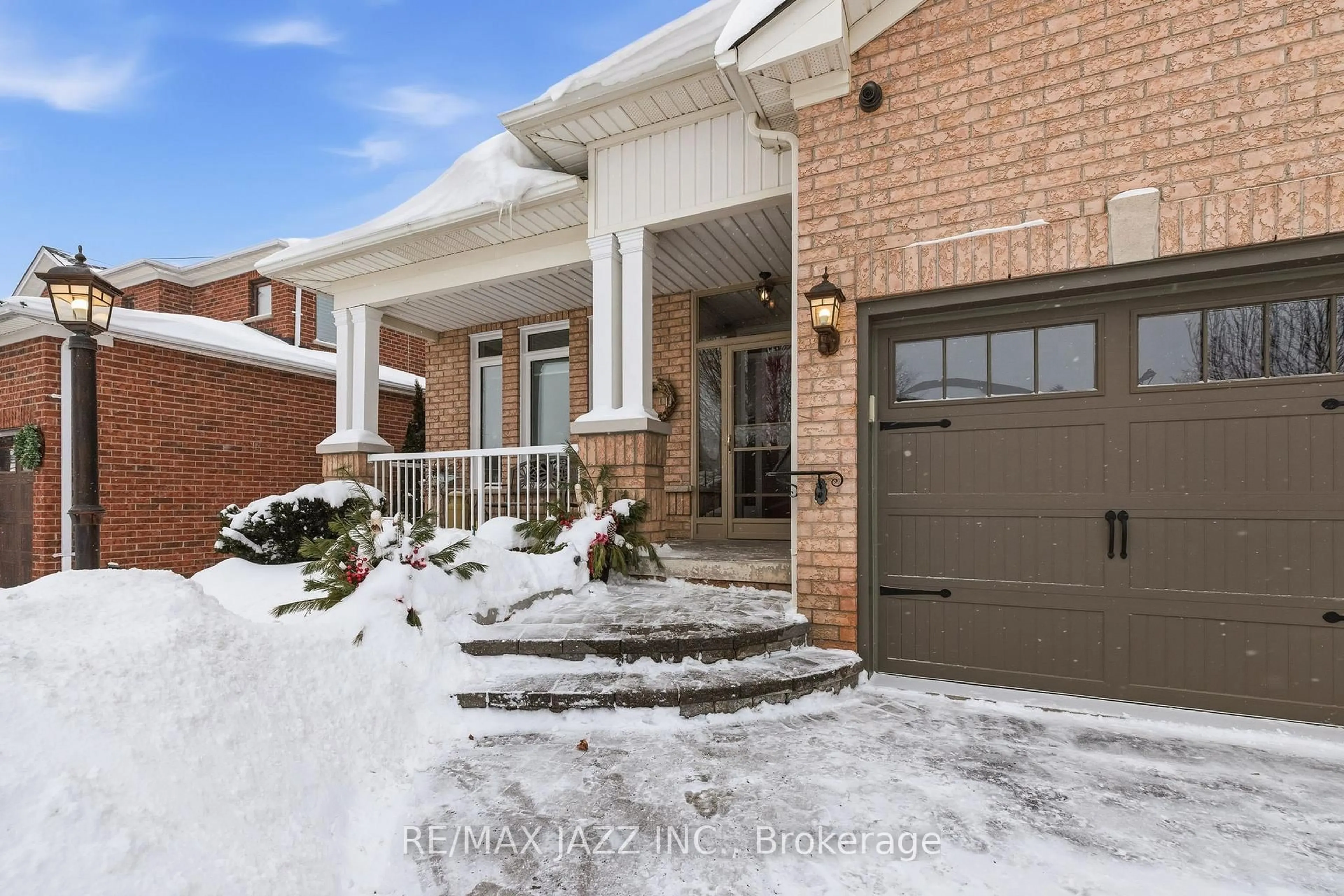 Home with brick exterior material, street for 107 Earl Cuddie Blvd, Scugog Ontario L9L 1T3