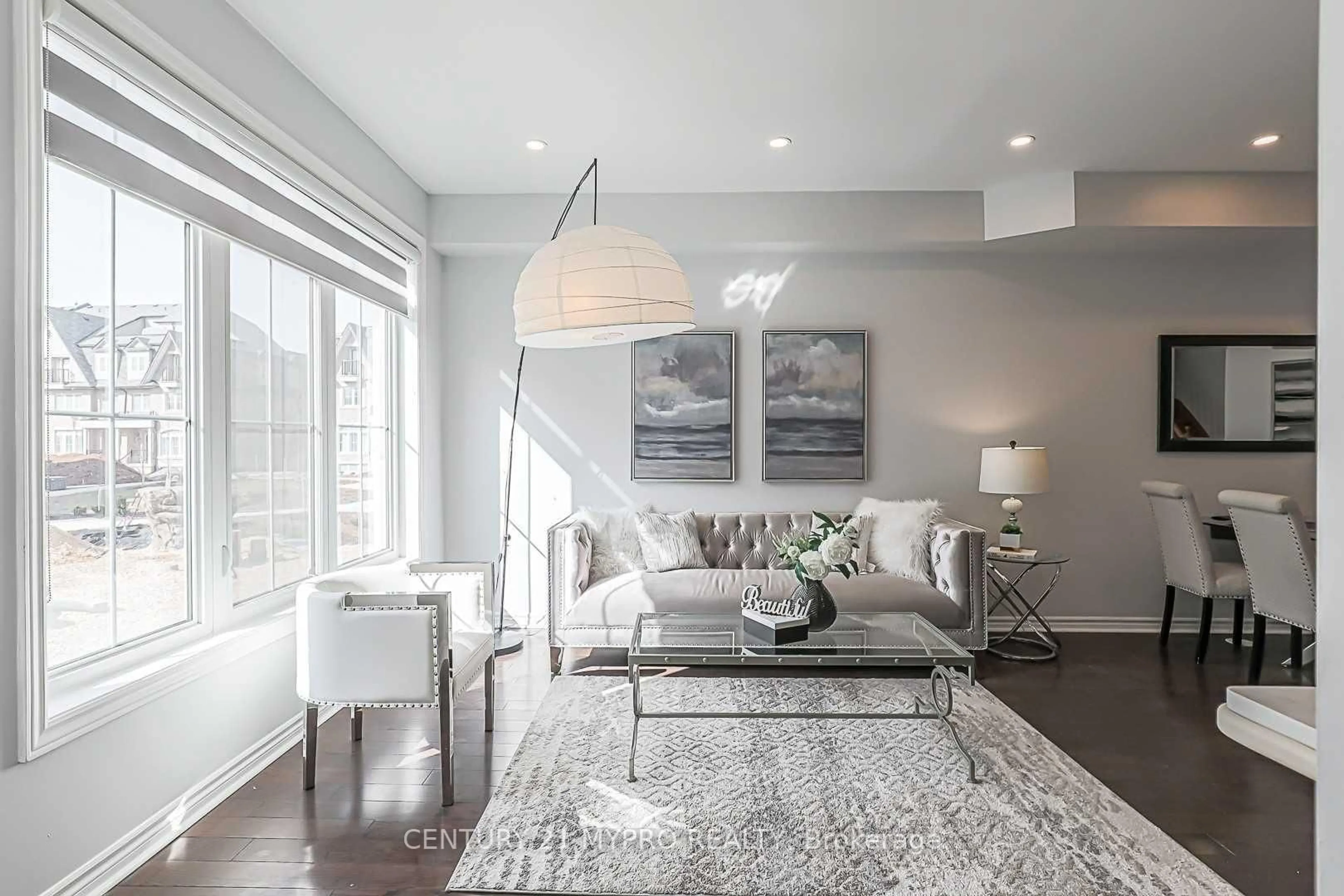 Living room with furniture, unknown for 12 Eaton Park Lane #3, Toronto Ontario M1W 0A5