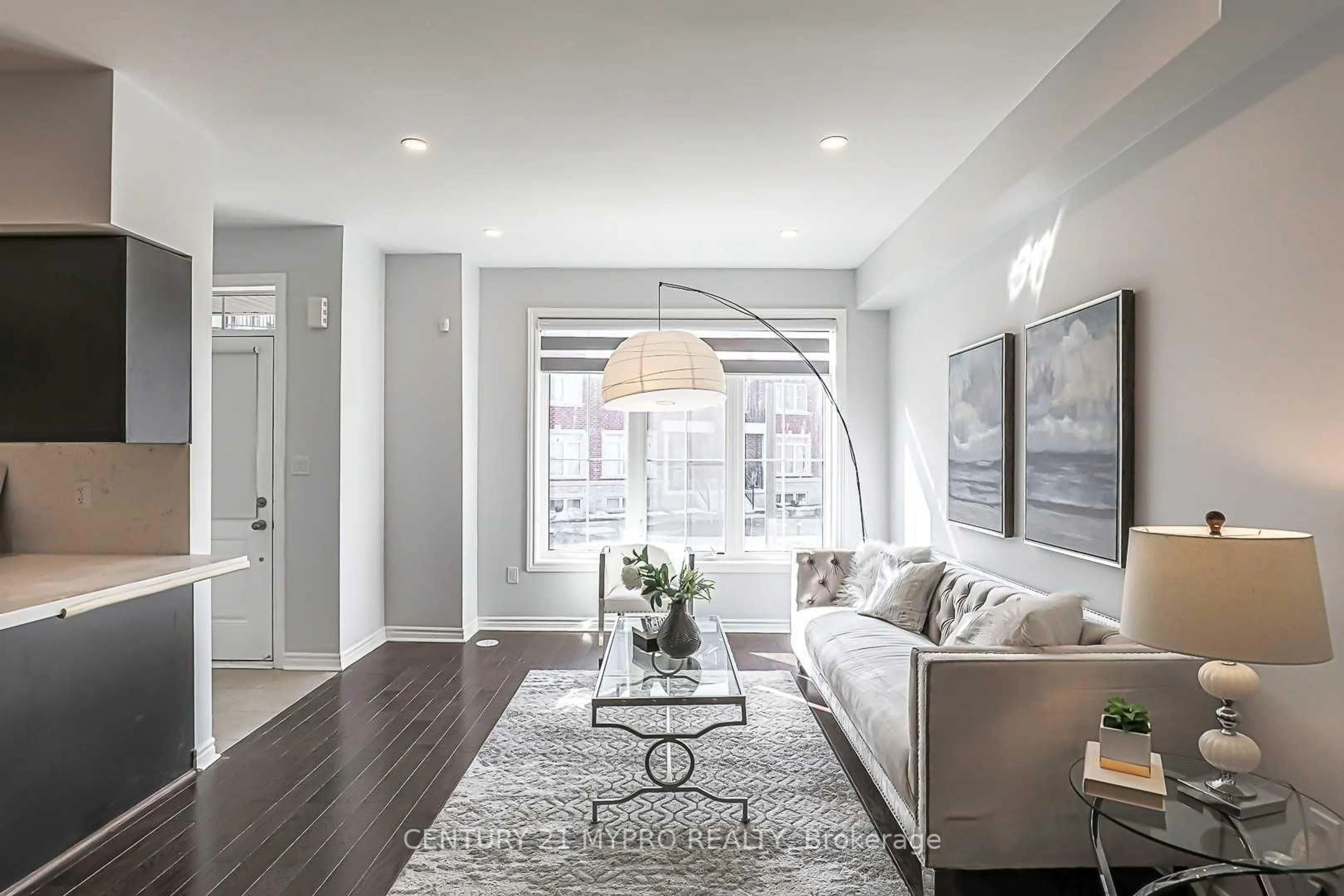 Living room with furniture, unknown for 12 Eaton Park Lane #3, Toronto Ontario M1W 0A5