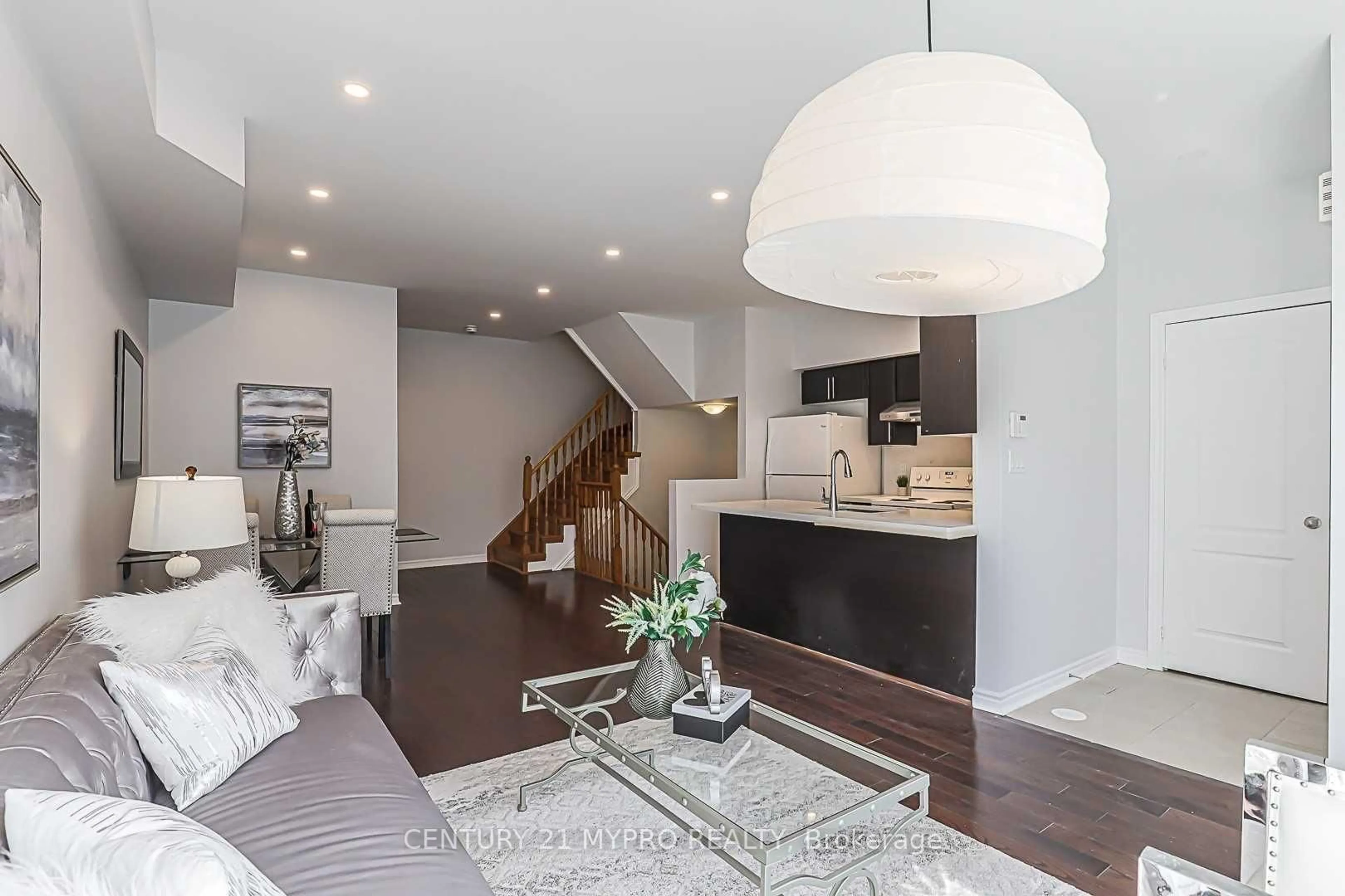 Open concept kitchen, unknown for 12 Eaton Park Lane #3, Toronto Ontario M1W 0A5