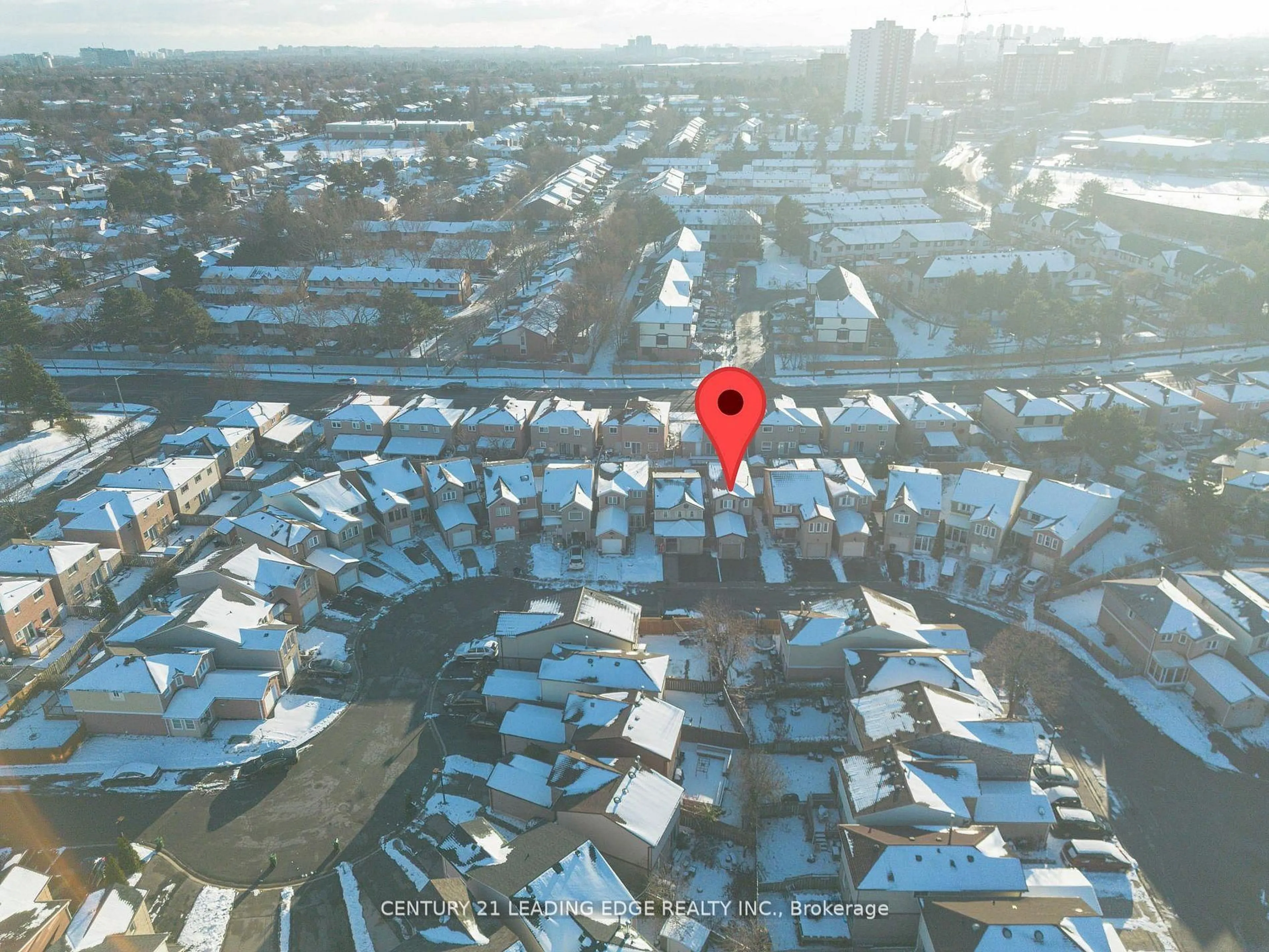 Picture of a map for 109 Plumrose Ptwy, Toronto Ontario M1B 4B6