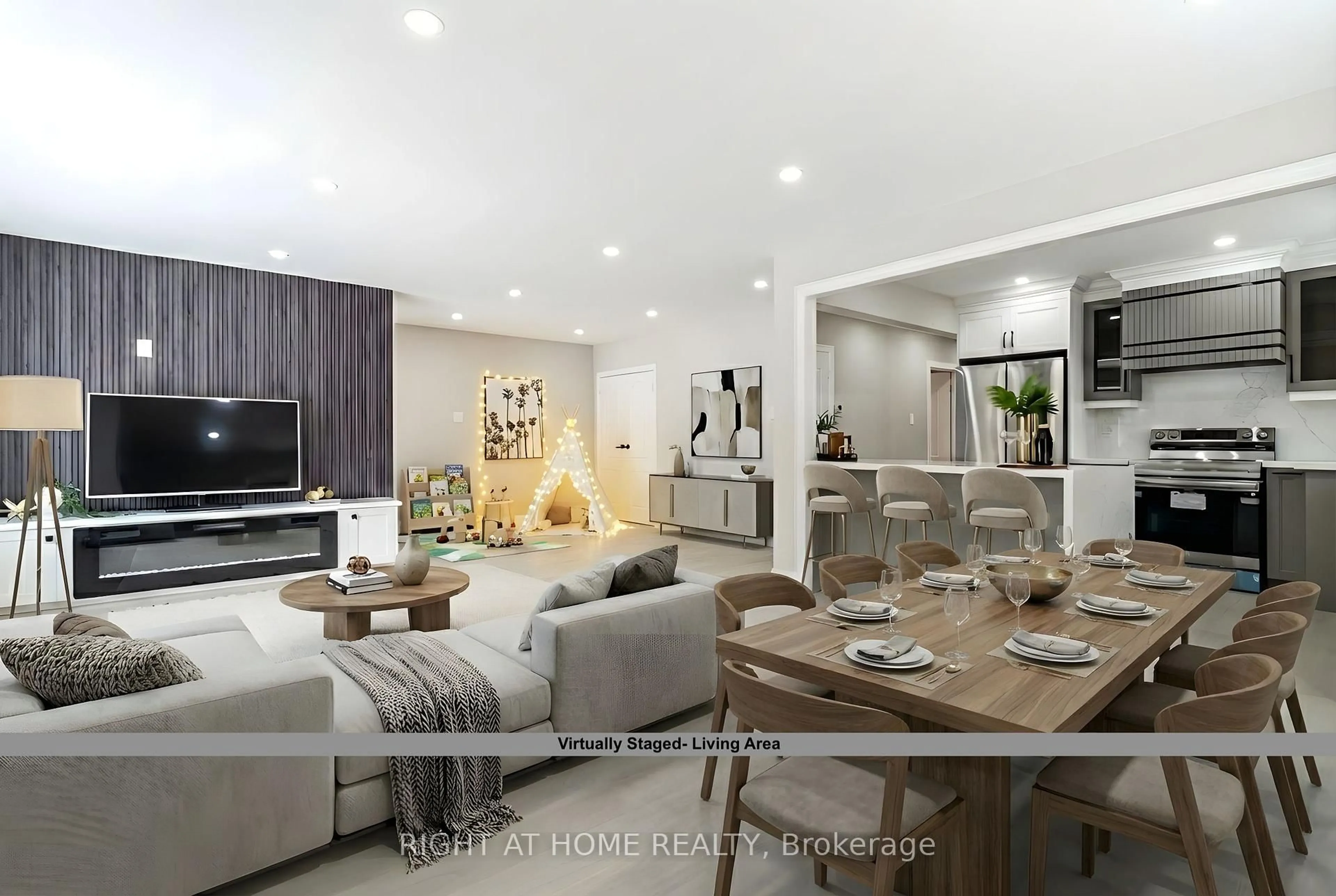 Living room with furniture, unknown for 36 Belyea Cres, Toronto Ontario M1J 1V7