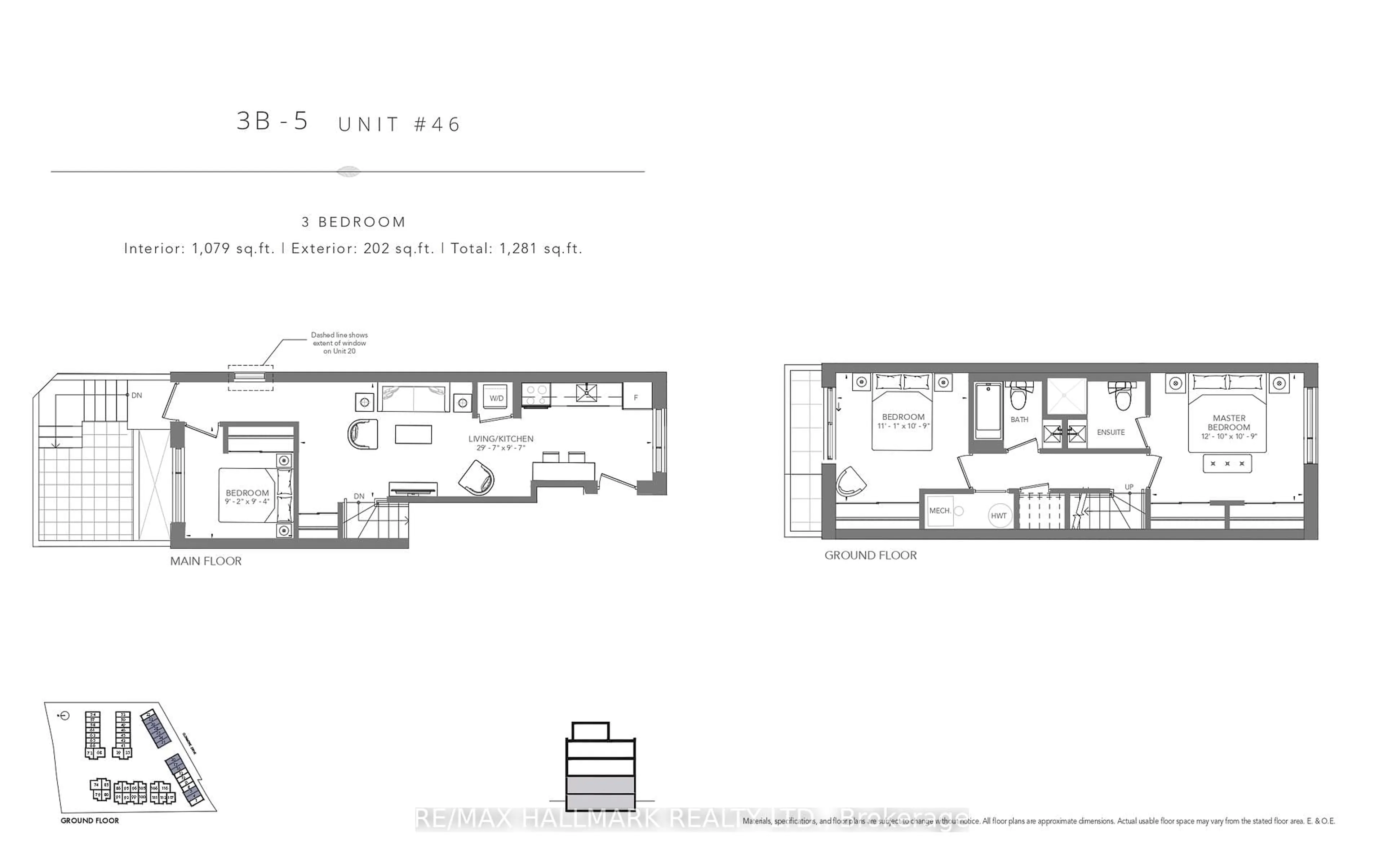Floor plan for 180 Clonmore Ave #9, Toronto Ontario M1N 1Y1